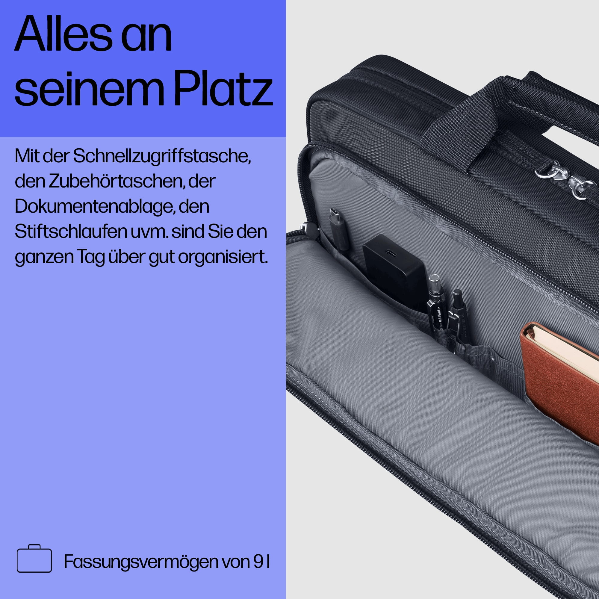 HP Everyday - Notebook-Tasche - 35.8 cm (14.1")