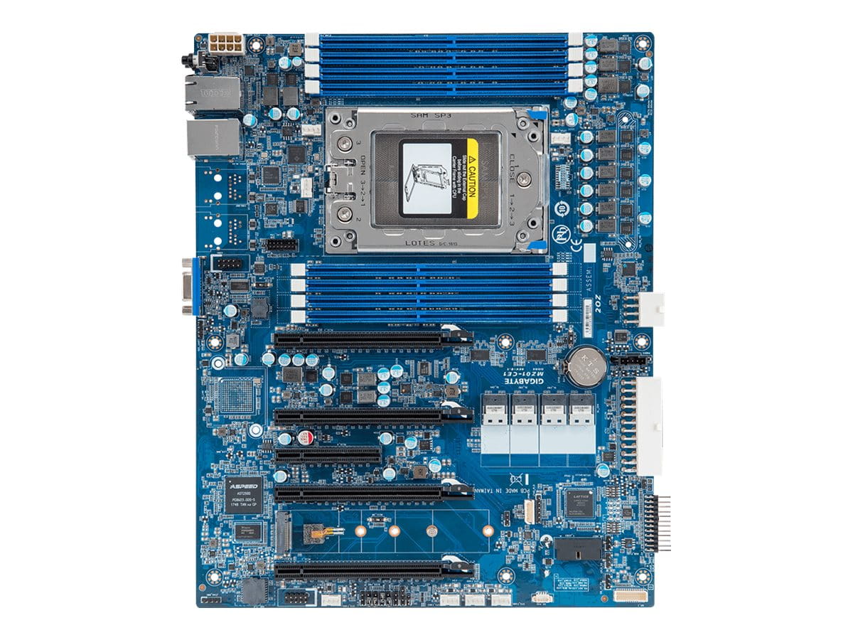 Gigabyte MZ01-CE1 - 1.X - Motherboard - ATX