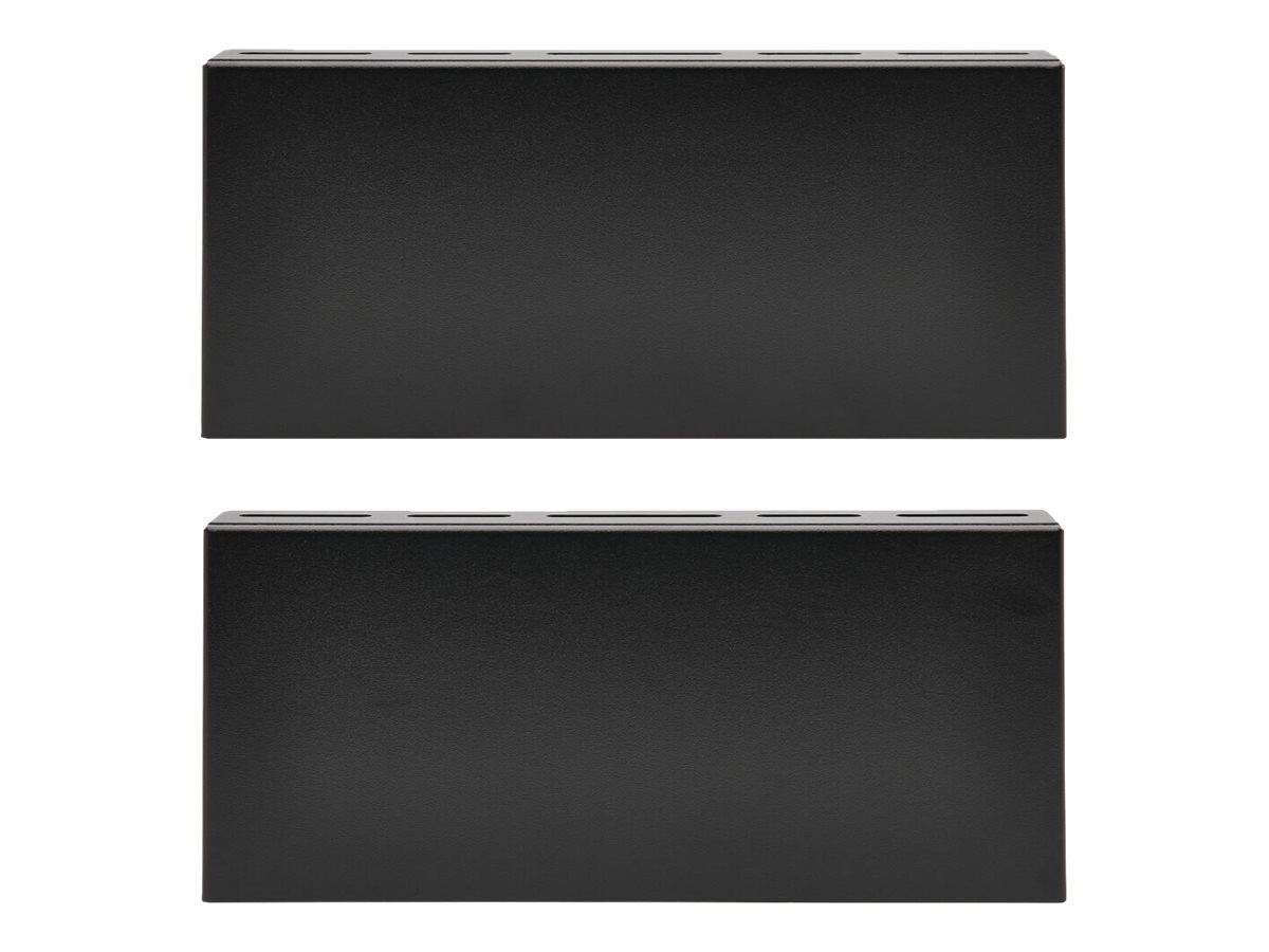 Tripp Eaton Tripp Lite Series SmartRack Short Riser Panels for Hot/Cold Aisle Containment System - Standard 300 mm Rack Coolers, Set of 2 - Steigleitung für Kabelführungsblenden - Schwarz (Packung mit 2)