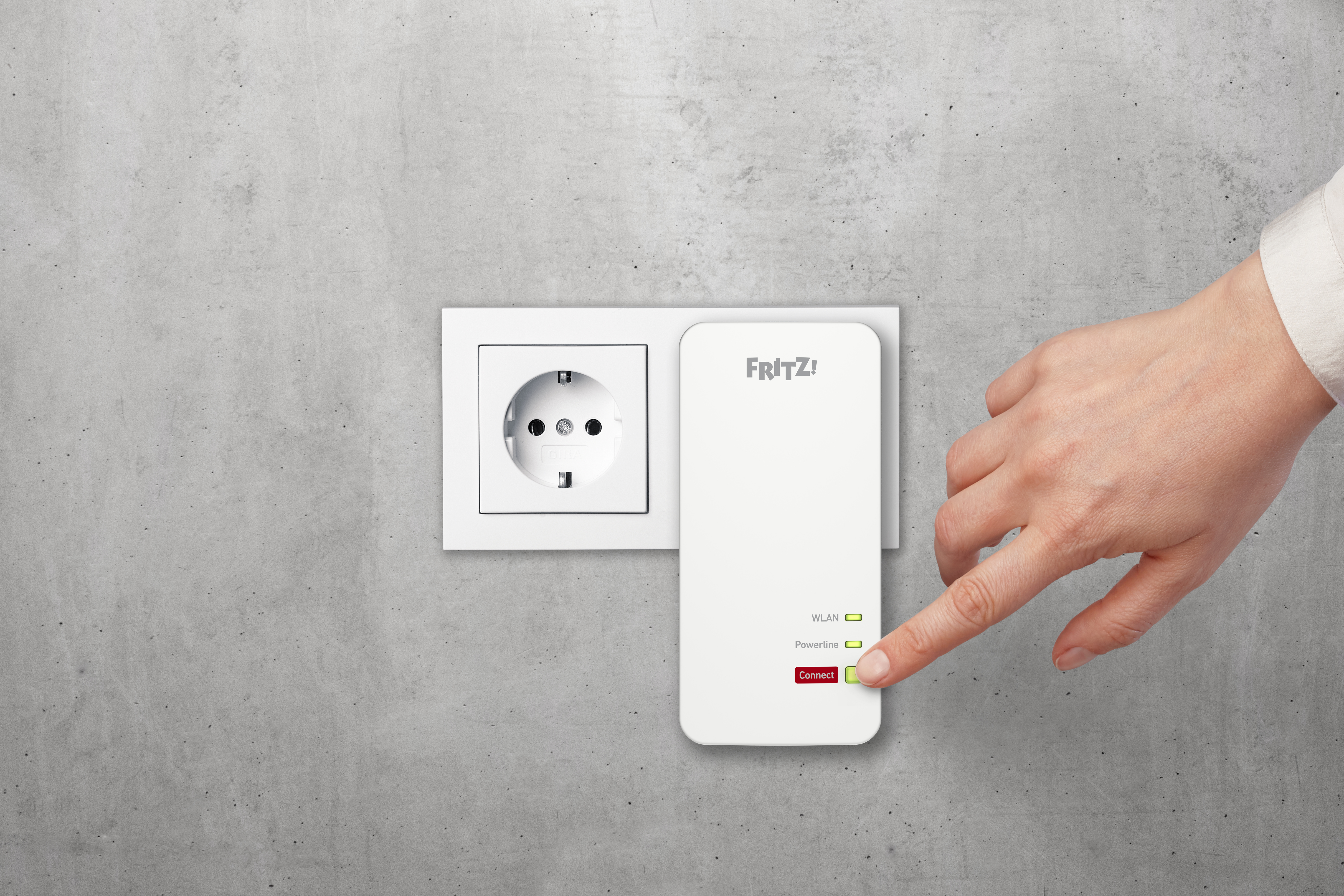 AVM FRITZ!Powerline 1240 AX - Powerline-Adapter 1GbE, HomePlug AV (HPAV)