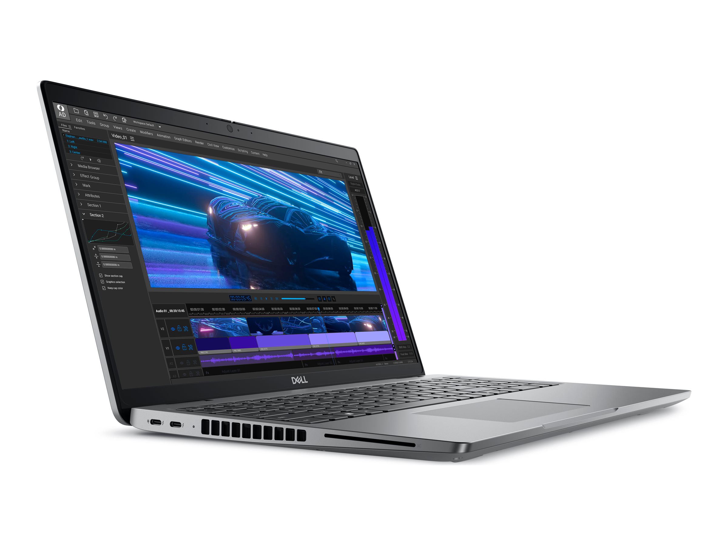 Dell Precision 3591 - Intel Core Ultra 7 165H / 1.4 GHz - Win 11 Pro - NVIDIA RTX 2000 Ada - 16 GB RAM - 512 GB SSD NVMe, Class 35 - 39.6 cm (15.6")