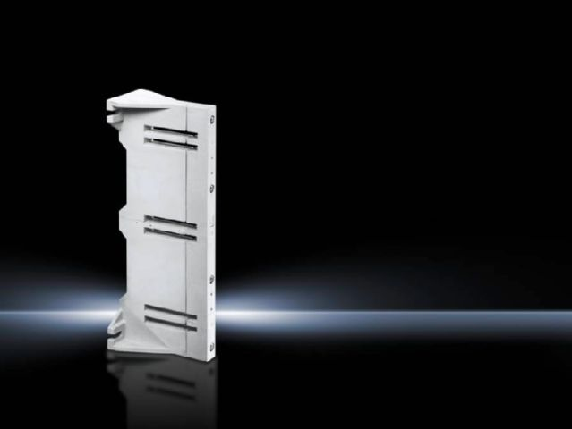 Rittal SV 3-pole - Rack-Sammelschienenhalter-Unterteil - RAL 7035 (Packung mit 2)