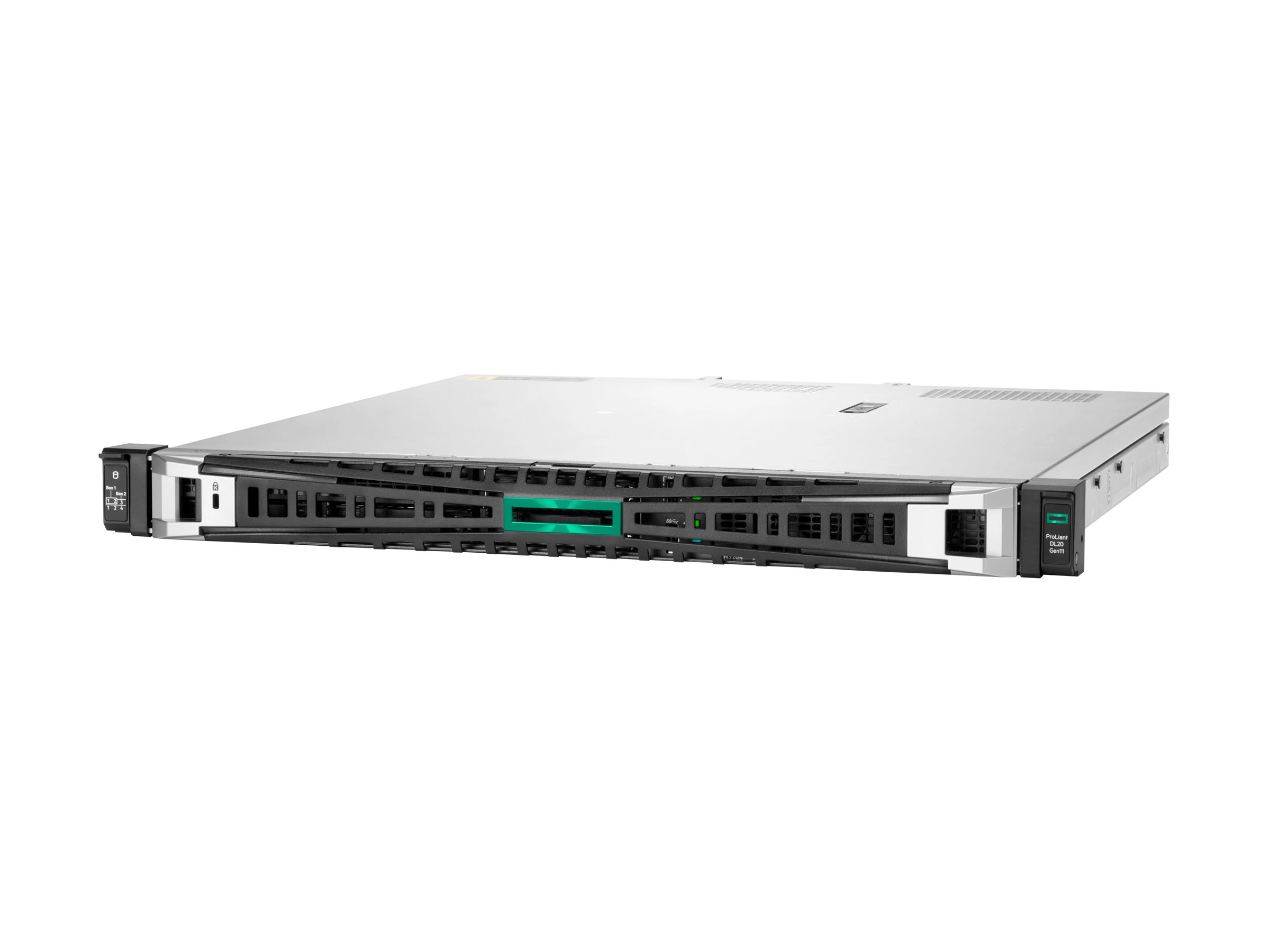 HPE ProLiant DL20 Gen11 - Server - Rack-Montage - 1U - 1-Weg - 1 x Xeon E-2434 / 3.4 GHz - RAM 32 GB - SATA - Hot-Swap 8.9 cm (3.5") (Smart Choice)