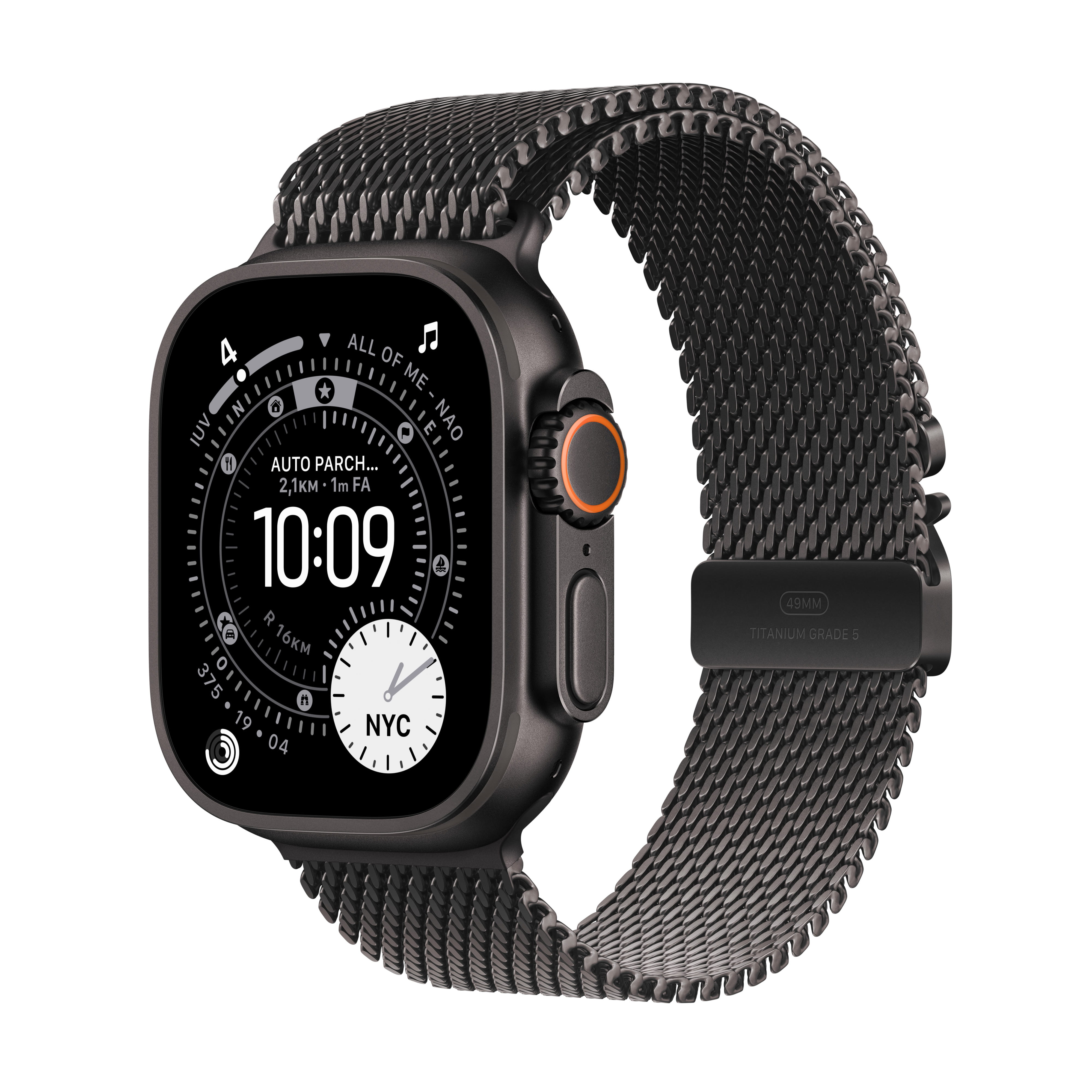 Apple Watch Ultra 3 - 49 mm - Black Titanium