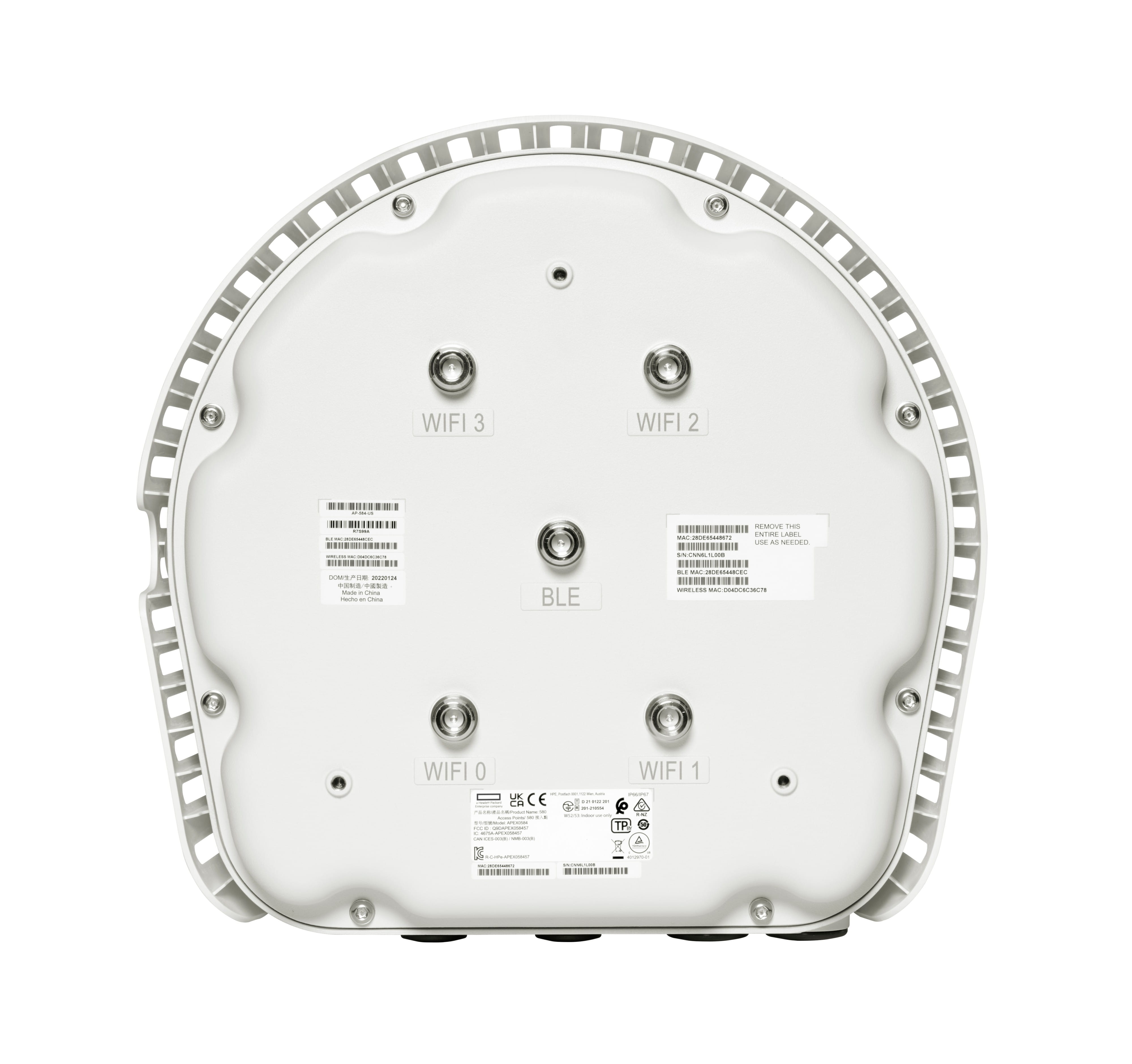 HPE Aruba Networking AP-584 (ID) - Accesspoint