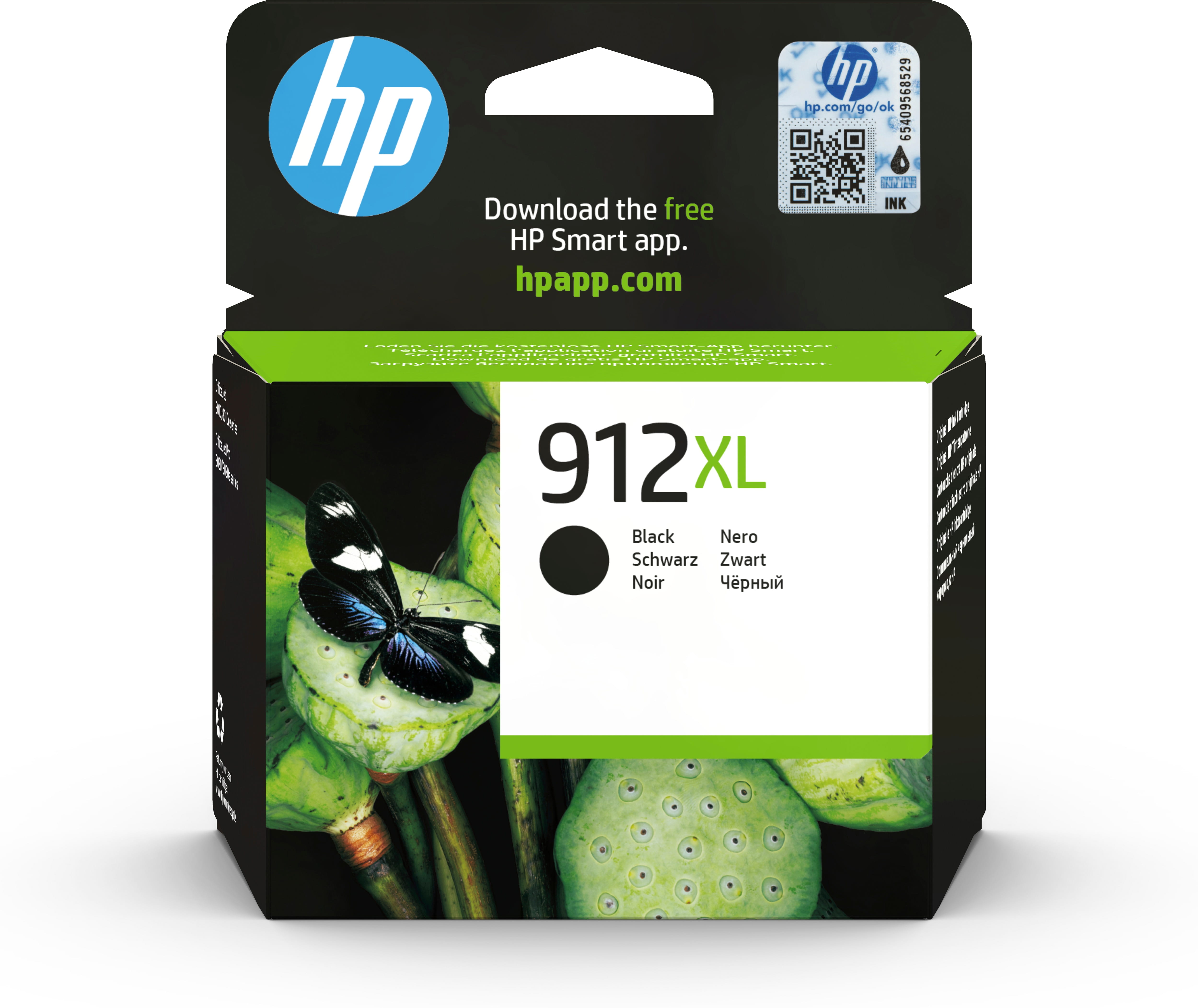 HP 912XL - 21.7 ml - Hohe Ergiebigkeit - Schwarz
