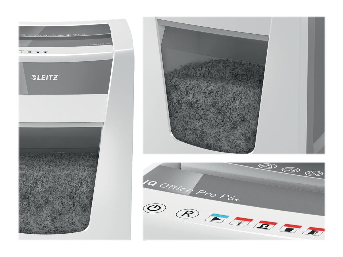 Esselte Leitz IQ Office Pro P6+ - Vorzerkleinerer - Superfeinschnitt