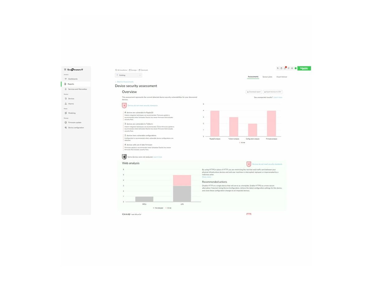 APC EcoStruxure IT Expert Digital, Remote Monitoring and Management of Data Centers - Abonnement-Lizenz (1 Jahr)