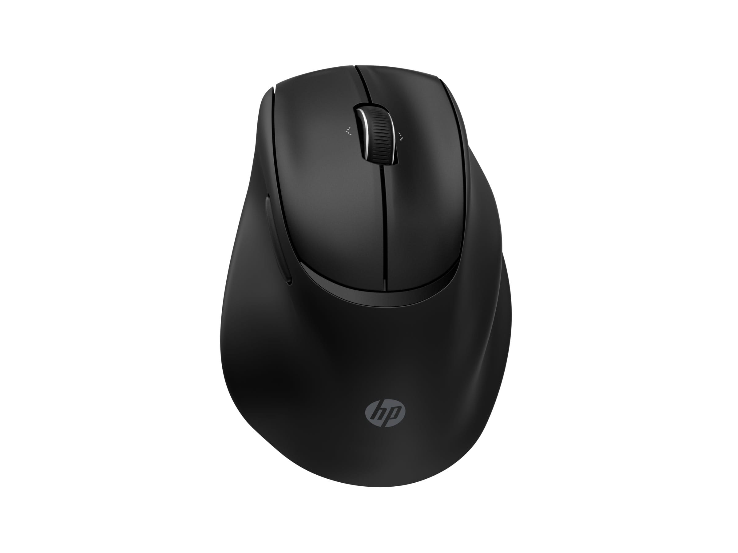 HP 725M - Maus - 21° semi-vertikaler Neigungswinkel - ergonomisch - Für Rechtshänder - 7 Tasten - kabellos - Bluetooth, 2.4 GHz - kabelloser Empfänger (USB)