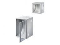 Rittal FlatBox - Gehäuse - geeignet für Wandmontage - RAL 7035 - 15U - 48.3 cm (19")