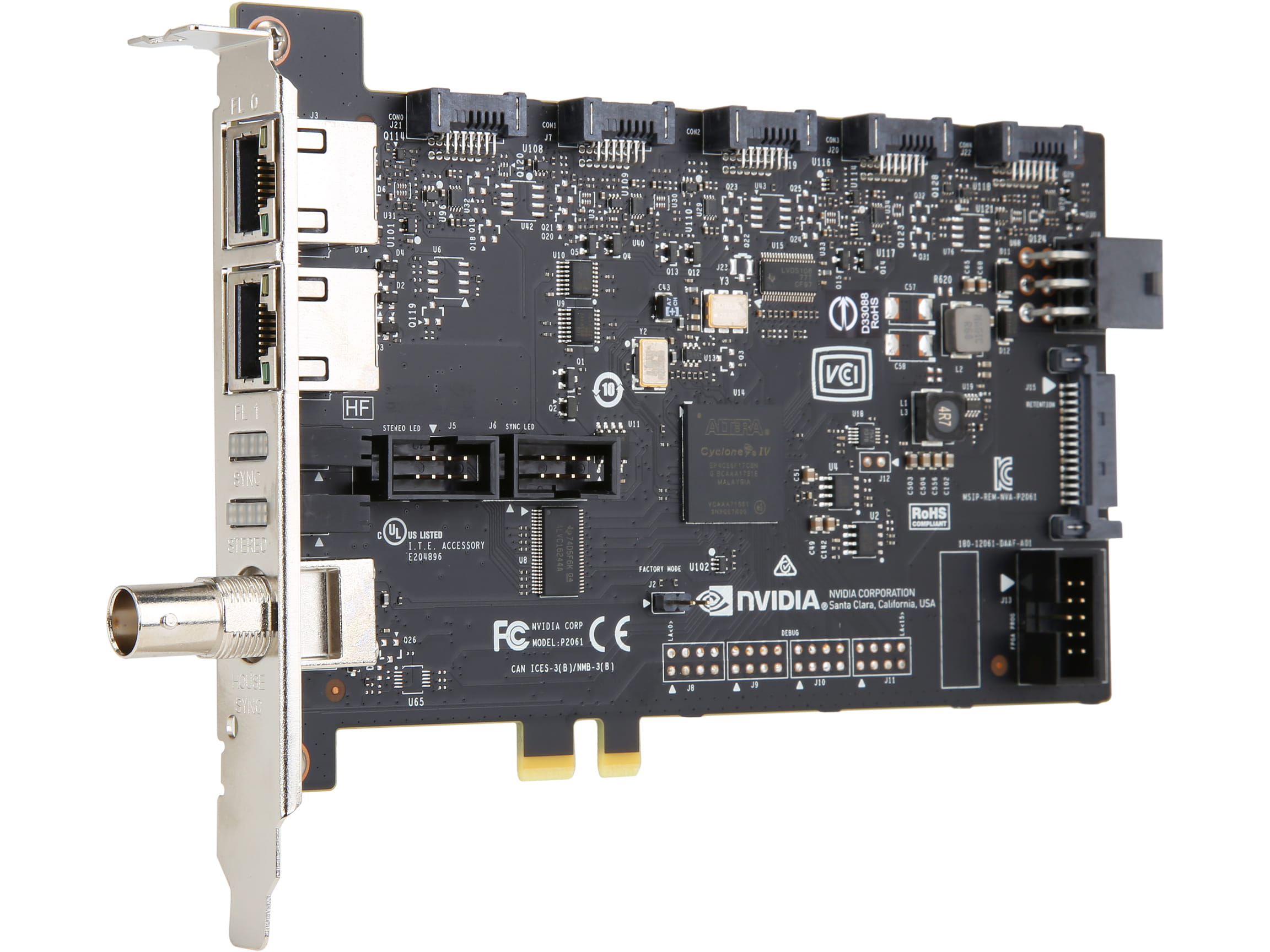 PNY NVIDIA Quadro Sync II - Zusätzliche Schnittstellenplatine