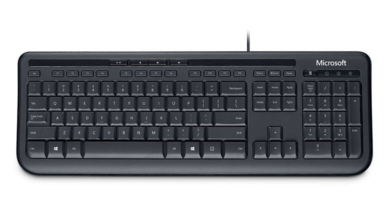 Microsoft Wired Keyboard 600 - Tastatur - USB
