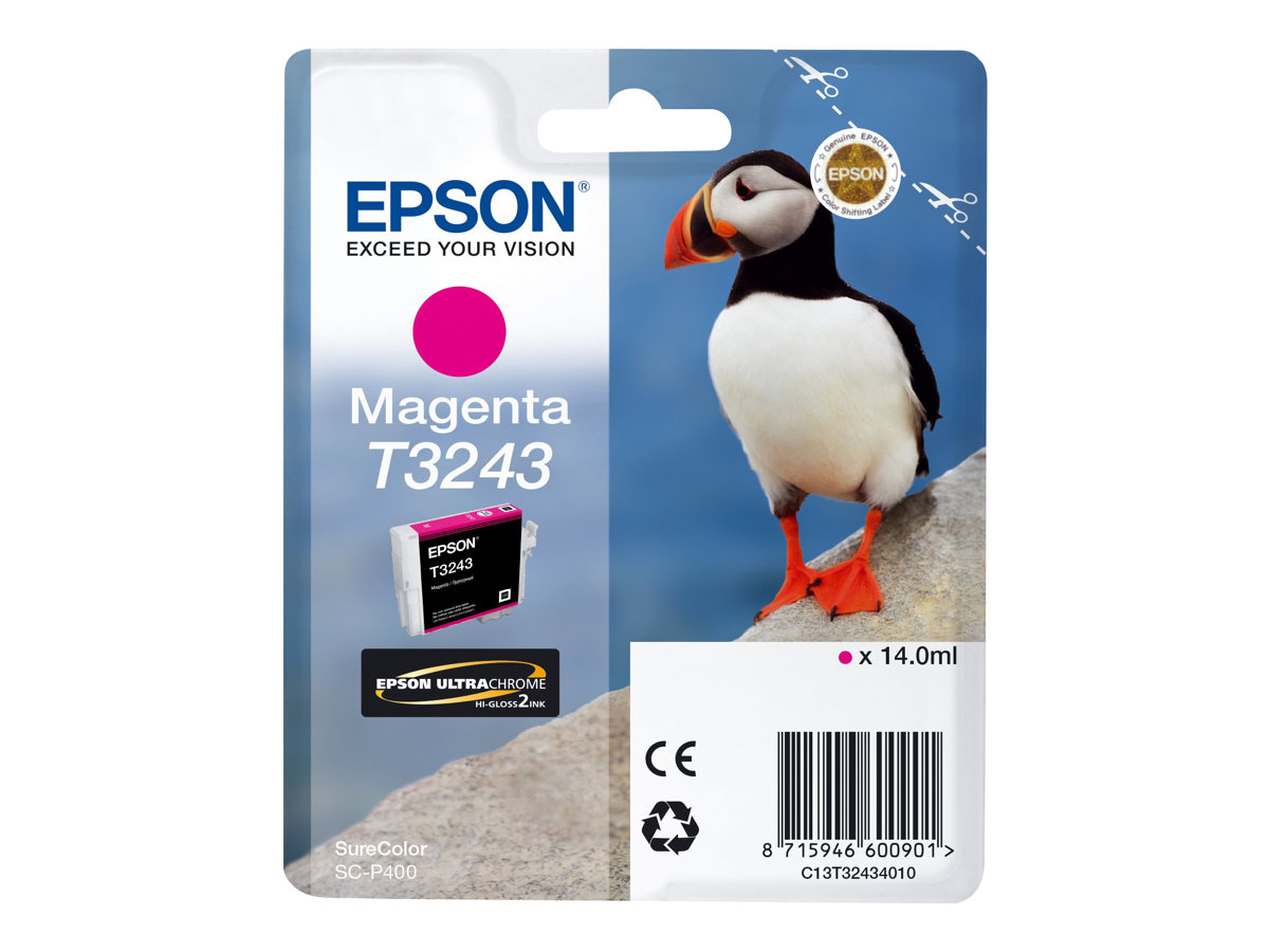 Epson T3243 - 14 ml - Magenta - original - Tintenpatrone