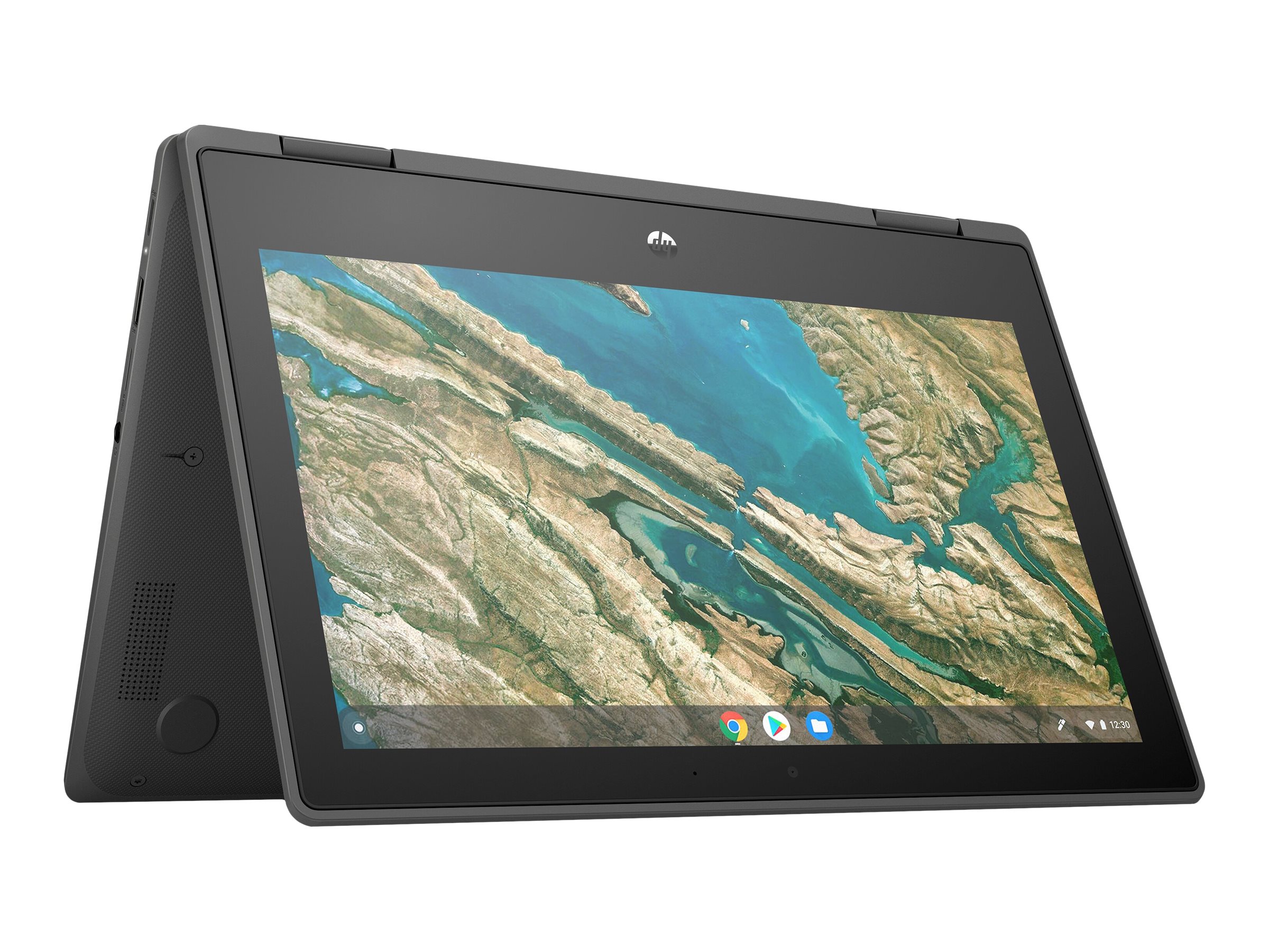 HP Chromebook x360 11 G3 Education Edition - Flip-Design - Intel Celeron N4120 / 1.1 GHz - Chrome OS - UHD Graphics 600 - 8 GB RAM - 64 GB eMMC - 29.46 cm (11.6")