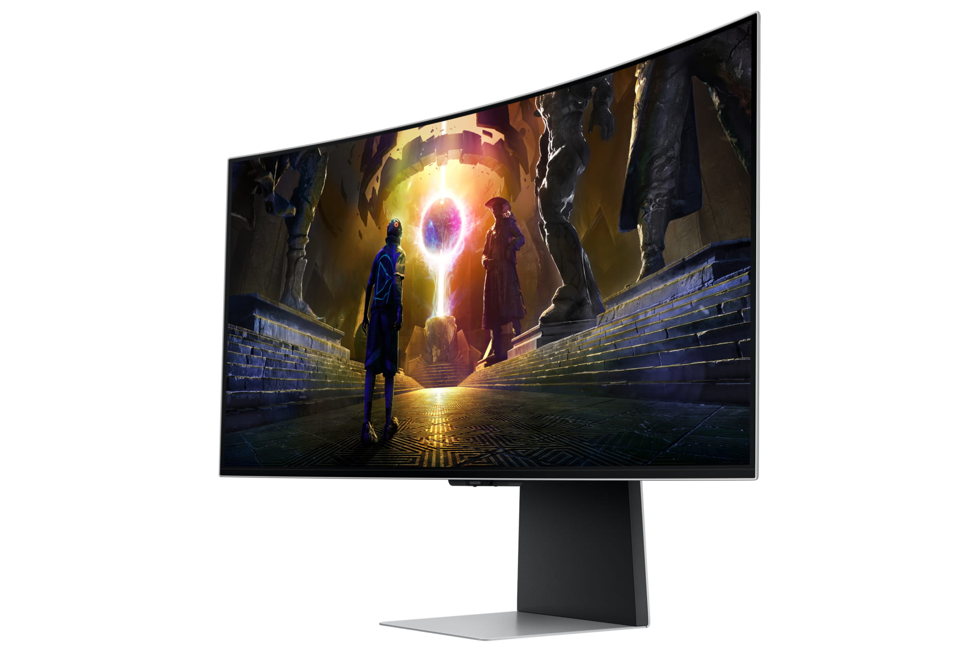 Samsung Odyssey OLED G8 S34DG850SU - G85SD Series - OLED-Monitor - Smart - Gaming - gebogen - 86.4 cm (34")
