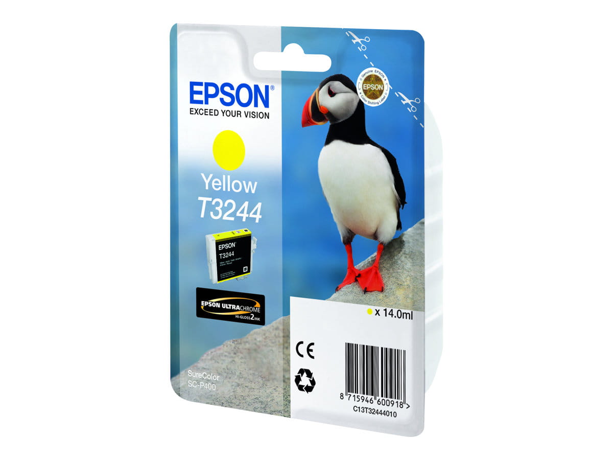 Epson T3244 - 14 ml - Gelb - original - Tintenpatrone