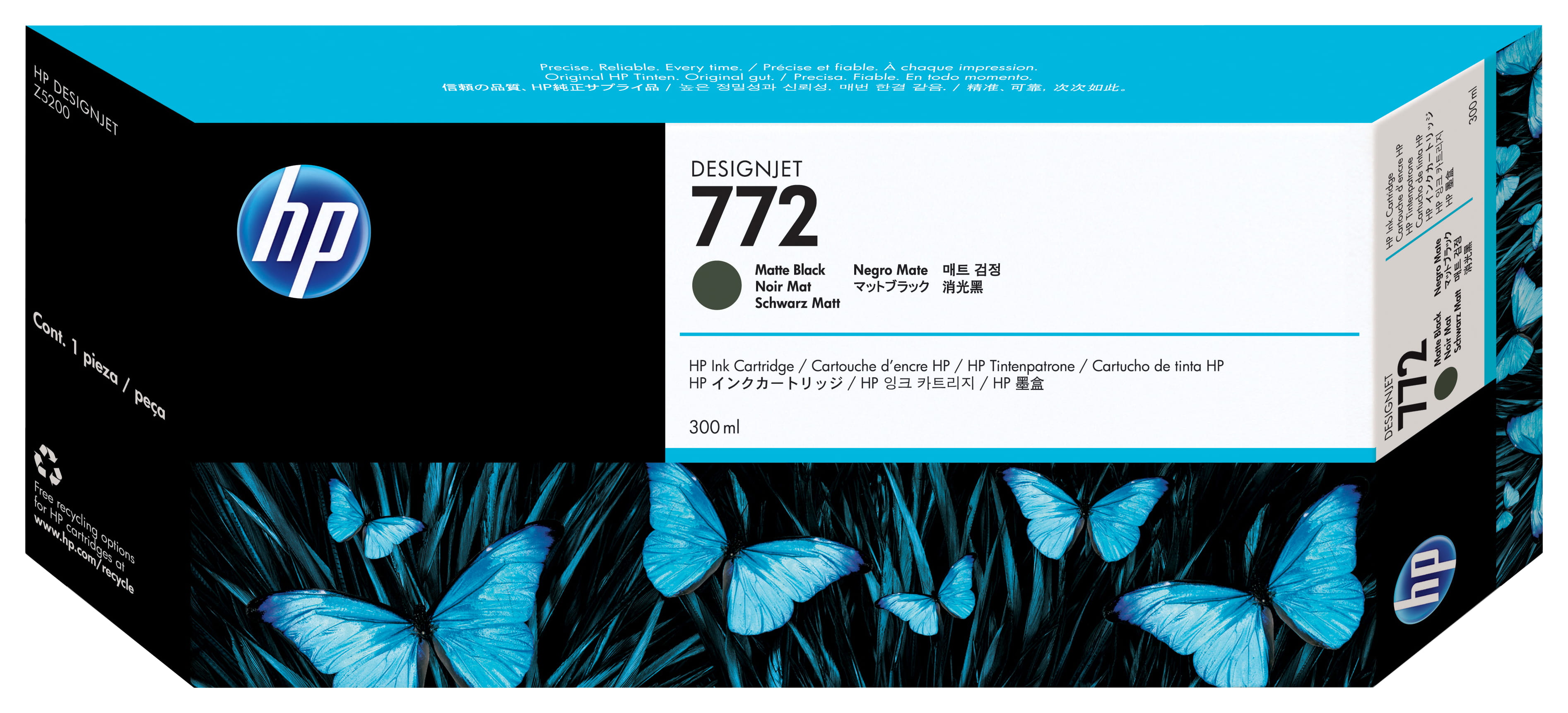 HP 772 - 300 ml - mattschwarz - original - DesignJet