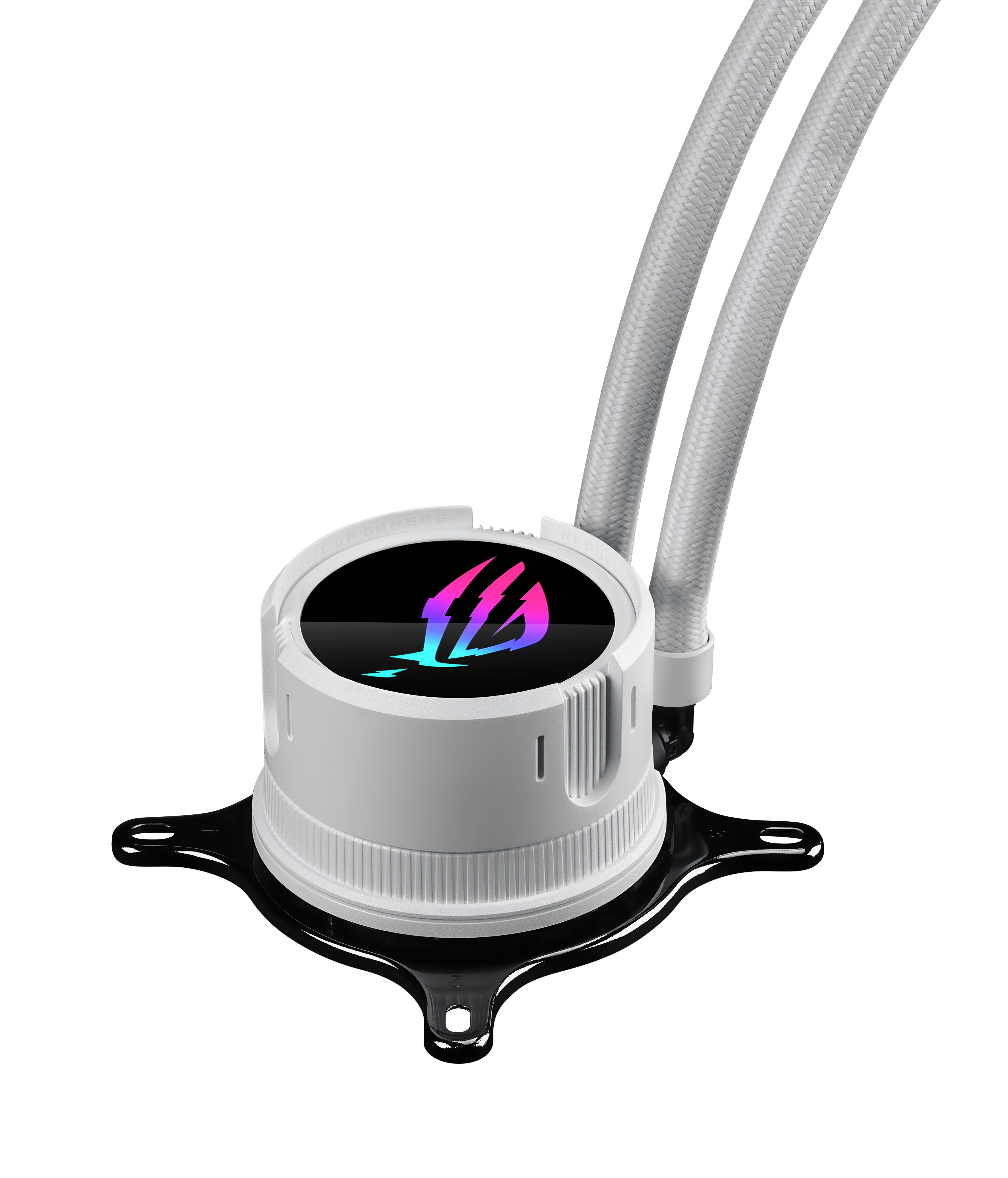ASUS ROG STRIX LC III 360 ARGB - White Edition - Prozessor-Flüssigkeitskühlsystem - Kühlergröße: 360 mm - (für: AM4, LGA1200, LGA1700, AM5, LGA115x Socket)