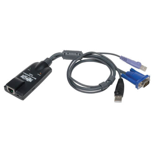 Tripp Eaton Tripp Lite Series USB Server Interface Unit Virtual Media & CAC B064 Cat5 KVM TAA