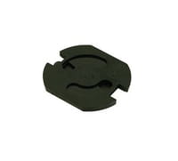 Bachmann Teddy series 6320 - Abdeckung des Netzanschlusses - Schwarz (Packung mit 5)