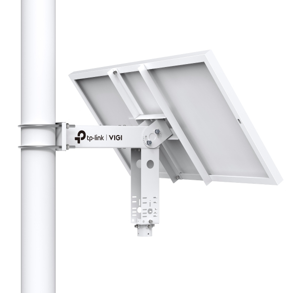 TP-LINK VIGI SP9030, Solarpanel, Draußen, Weiß, IP66, Kabelgebunden, 10,100 Mbit/s