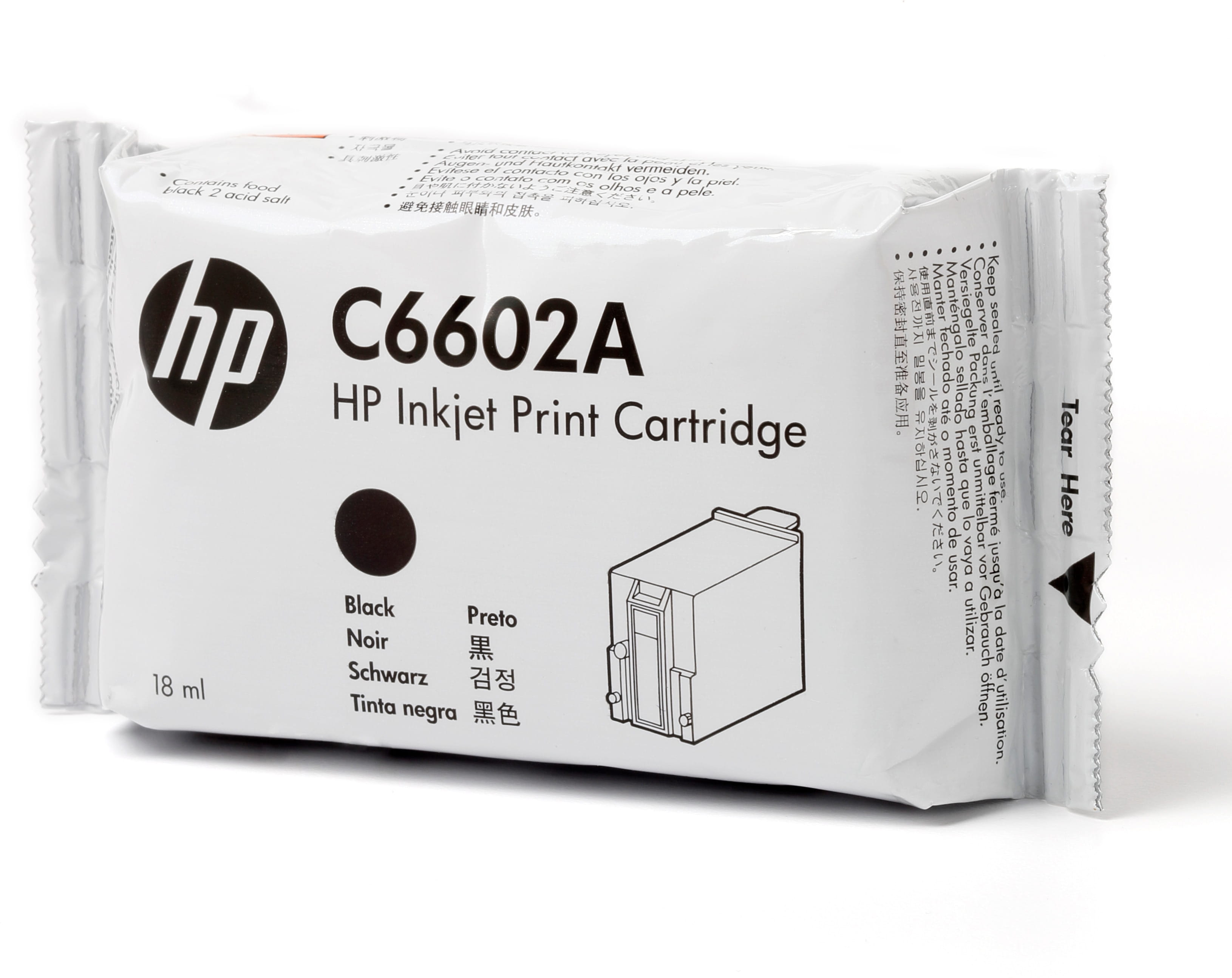 HP  18 ml - Schwarz - kompatibel - Tintenpatrone