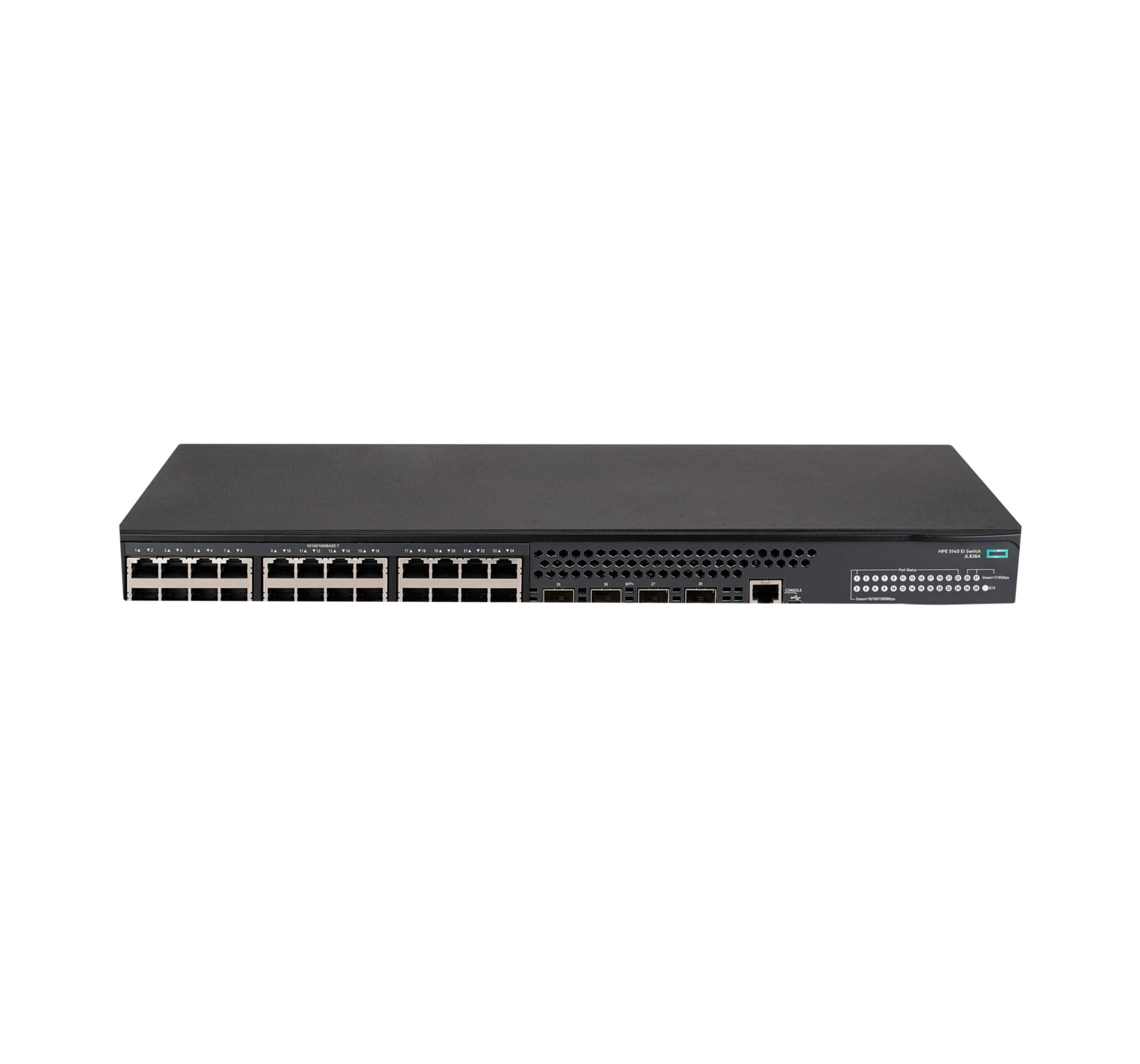 HPE FlexNetwork 5140 24G 4SFP+ EI - Switch - L3 - managed