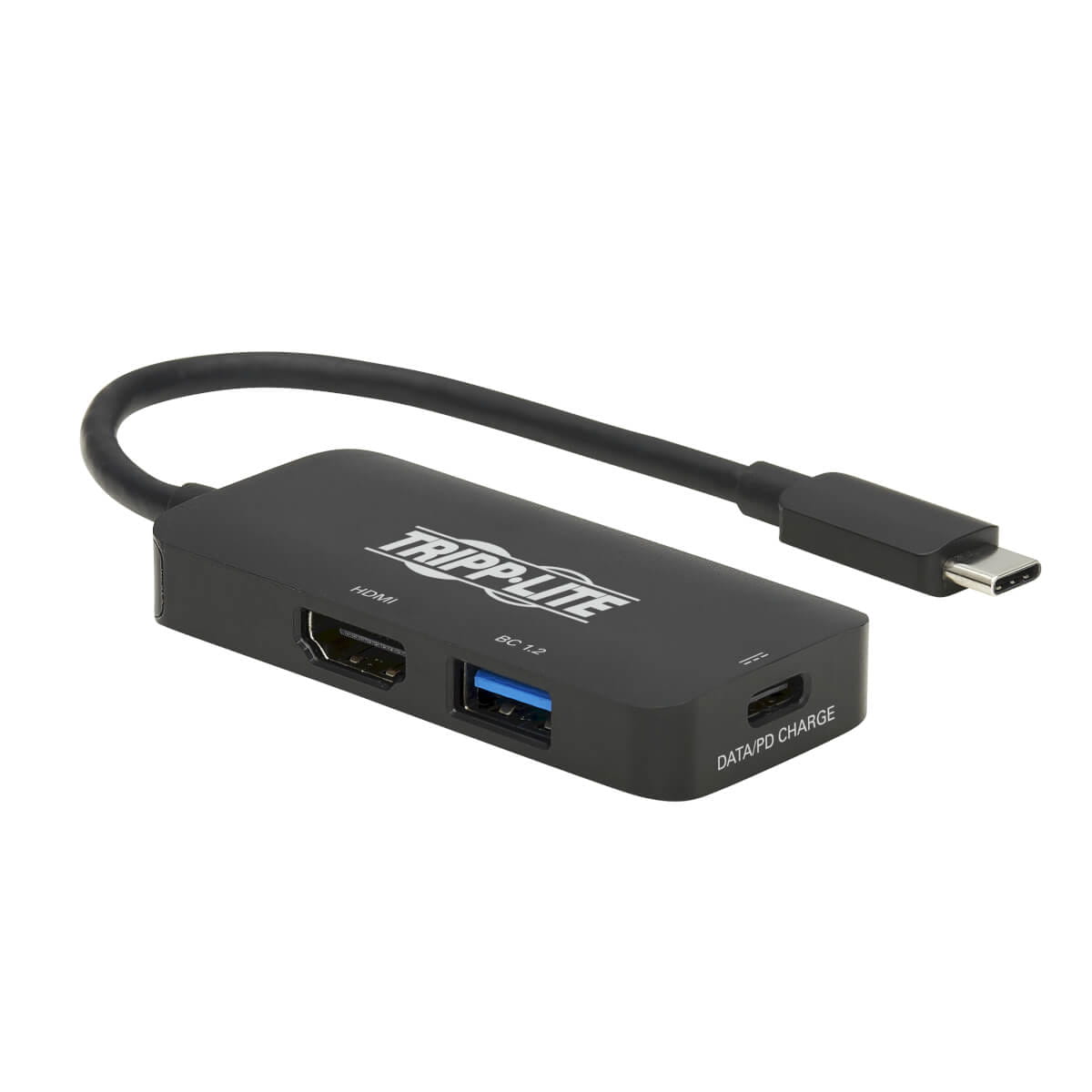 Tripp Eaton Tripp Lite Series USB C Multiport Adapter - HDMI 4K @ 60 Hz, 4:4:4, HDR, USB-A, USB-C PD 3.0 Charging (100W)