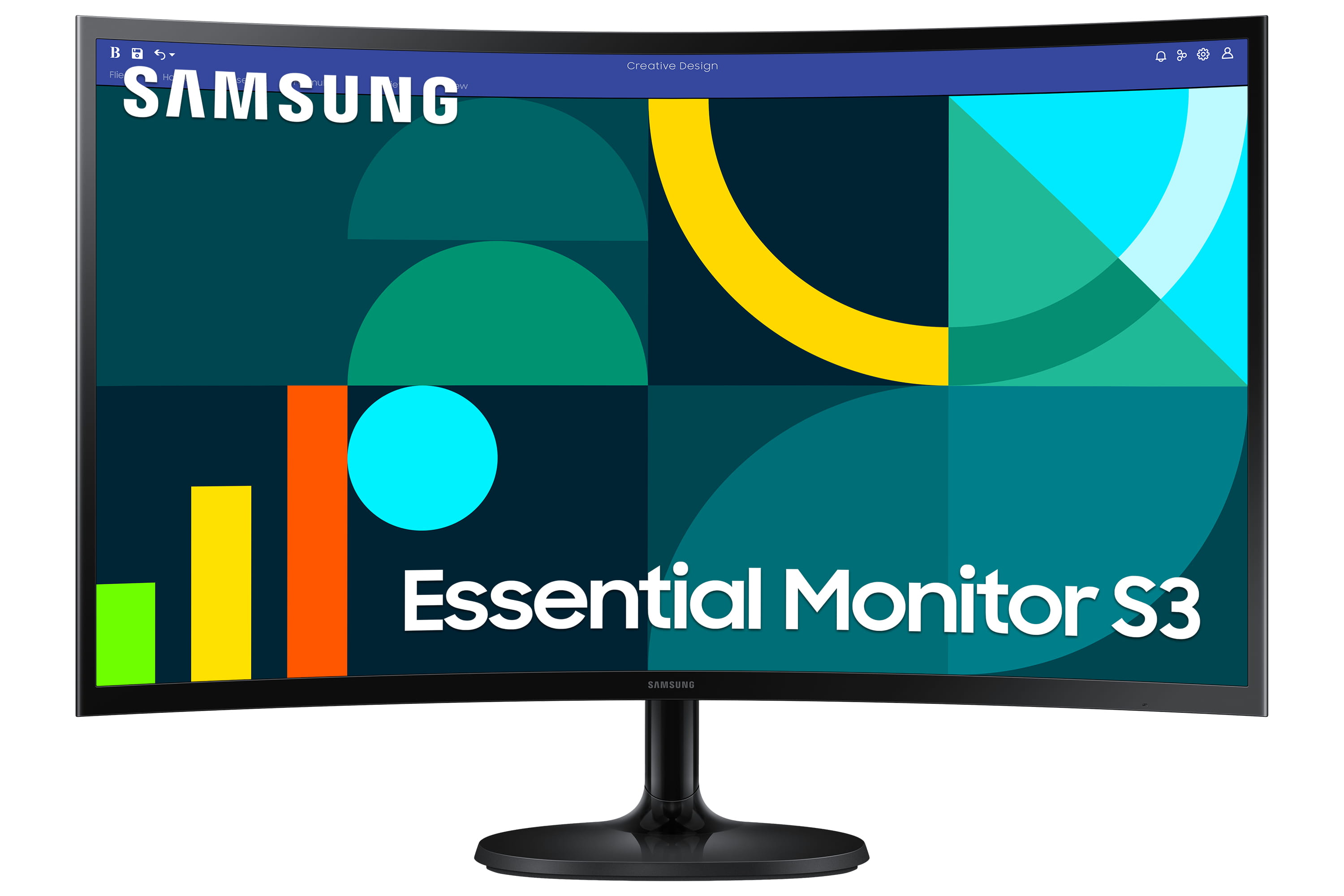 Samsung S27D364GAU - S36GD Series - LED-Monitor - gebogen - 68 cm (27")