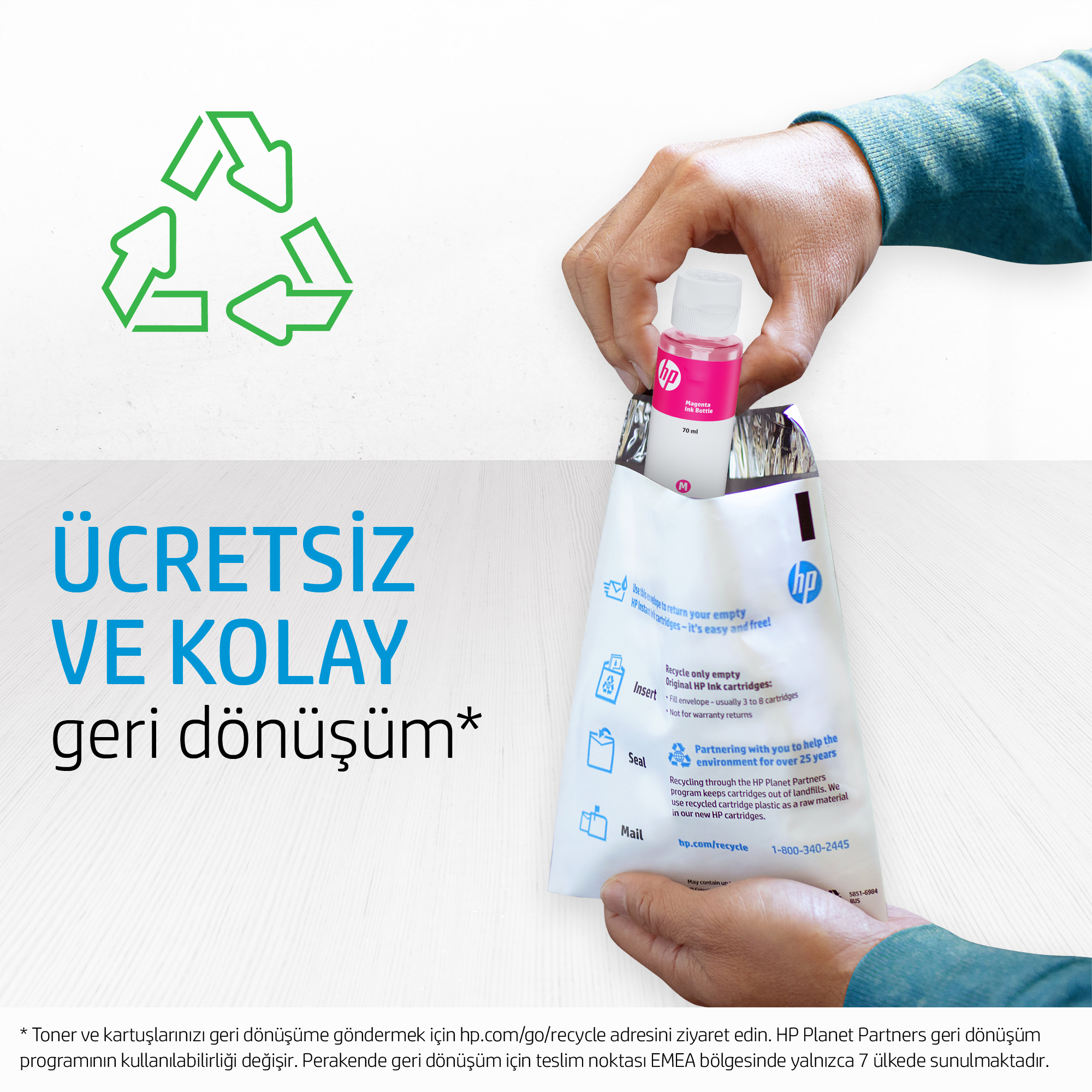 HP GT52 - Cyan - Original - Nachfülltinte - für Ink Tank 11X