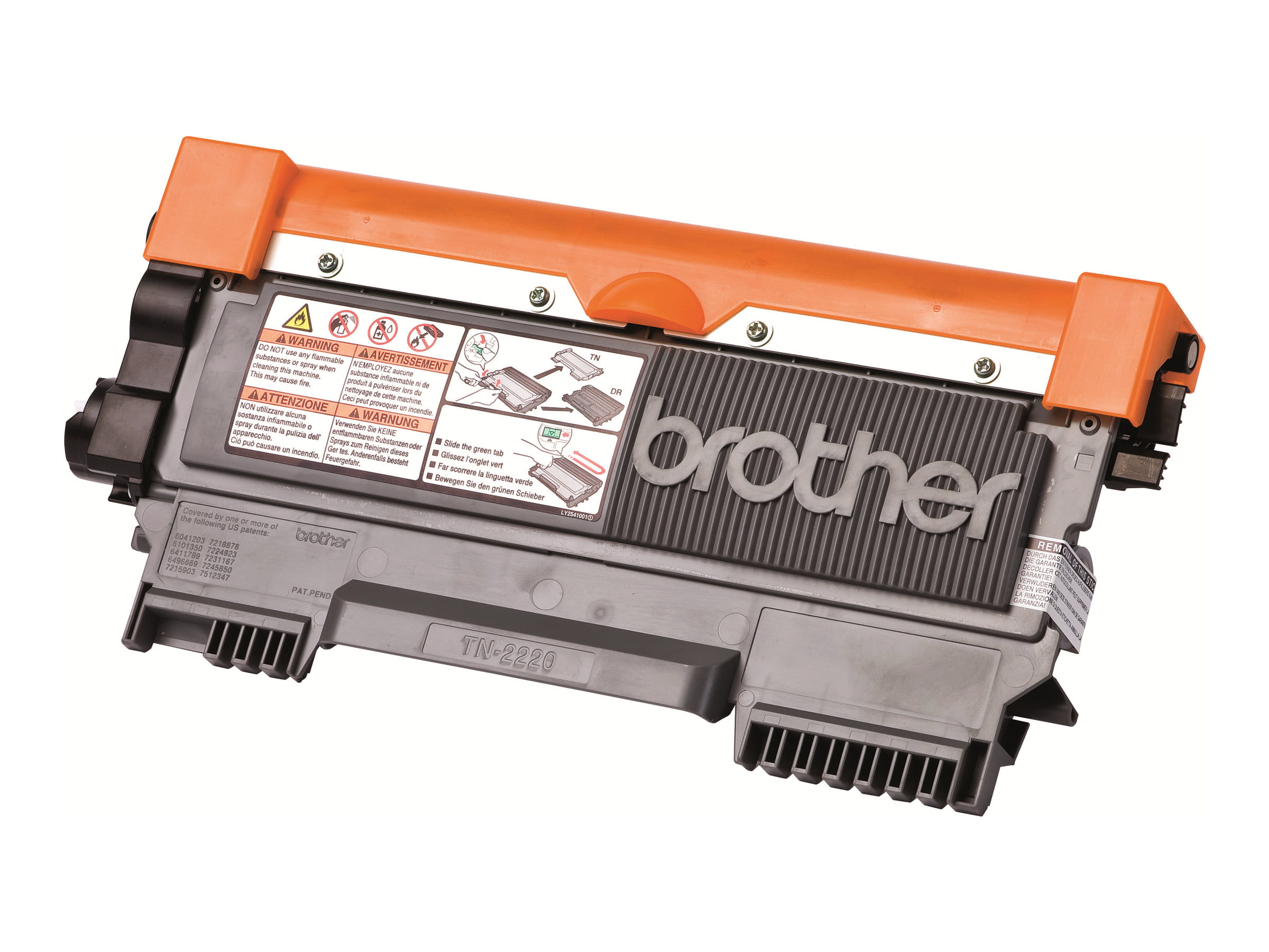 Brother TN2220 - Schwarz - original - Tonerpatrone