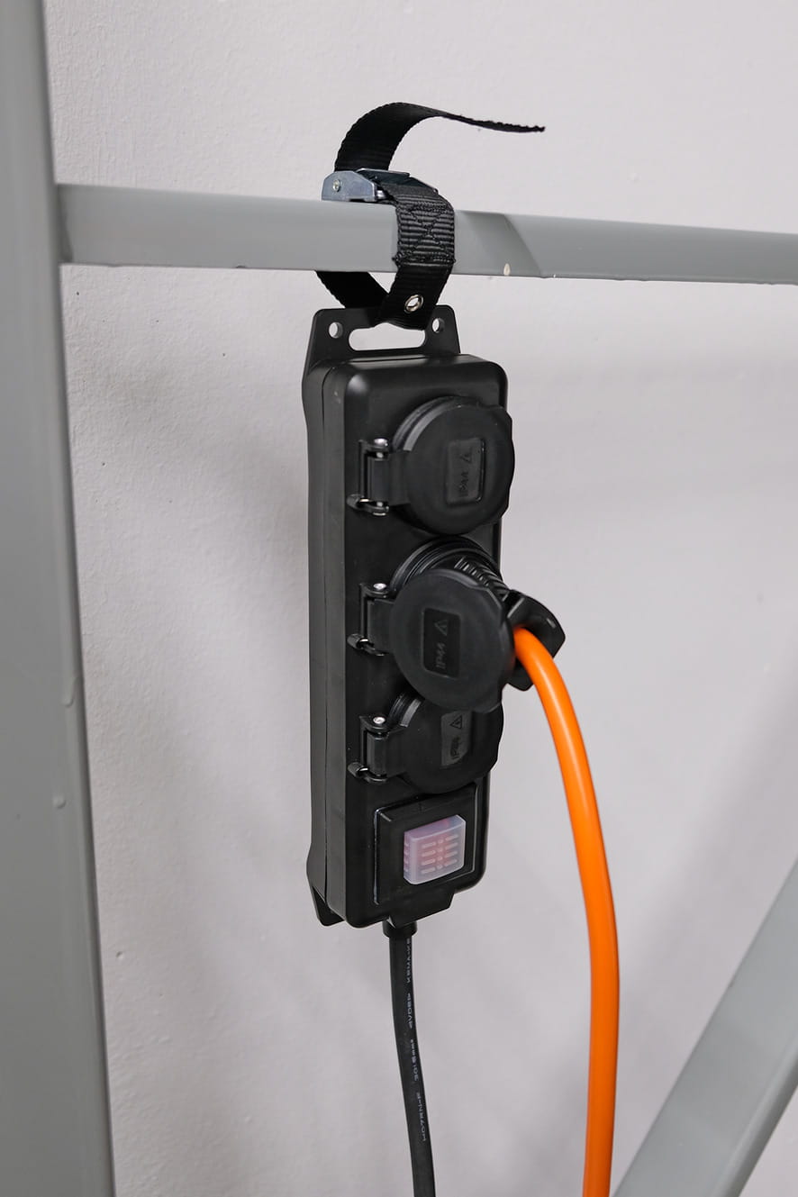 Brennenstuhl 1160670, Kabelhalter, Universal, Schwarz