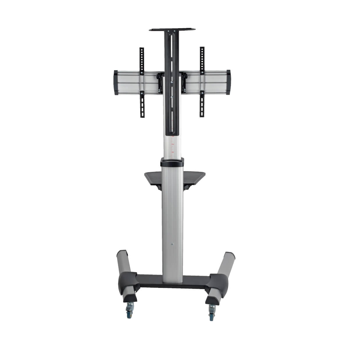 Tripp Eaton Tripp Lite Series Rolling TV/Monitor Cart - for Flat/Curved 32" to 70" TVs and Monitors - Wagen - für LCD-Display - Aluminium, Stahl - Schwarz, Silber - Bildschirmgröße: 81.28-177.8 cm (32"-70")