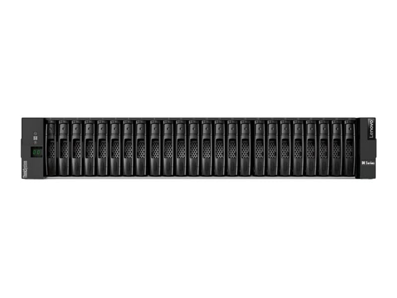 Lenovo ThinkSystem DE240S 2U24 SFF Expansion Enclosure - Speichergehäuse - 24 Schächte (SAS-3)