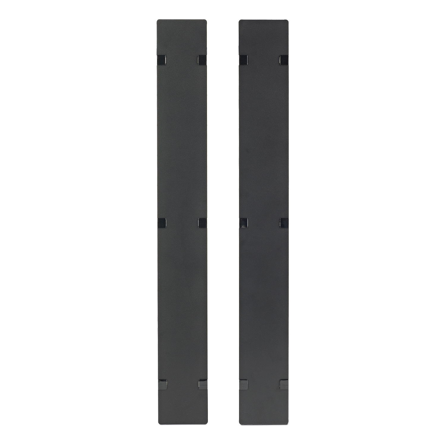 APC Rack-Kabelführungskonsolen-Abdeckung - Schwarz - 42HE - TAA-konform (Packung mit 2)