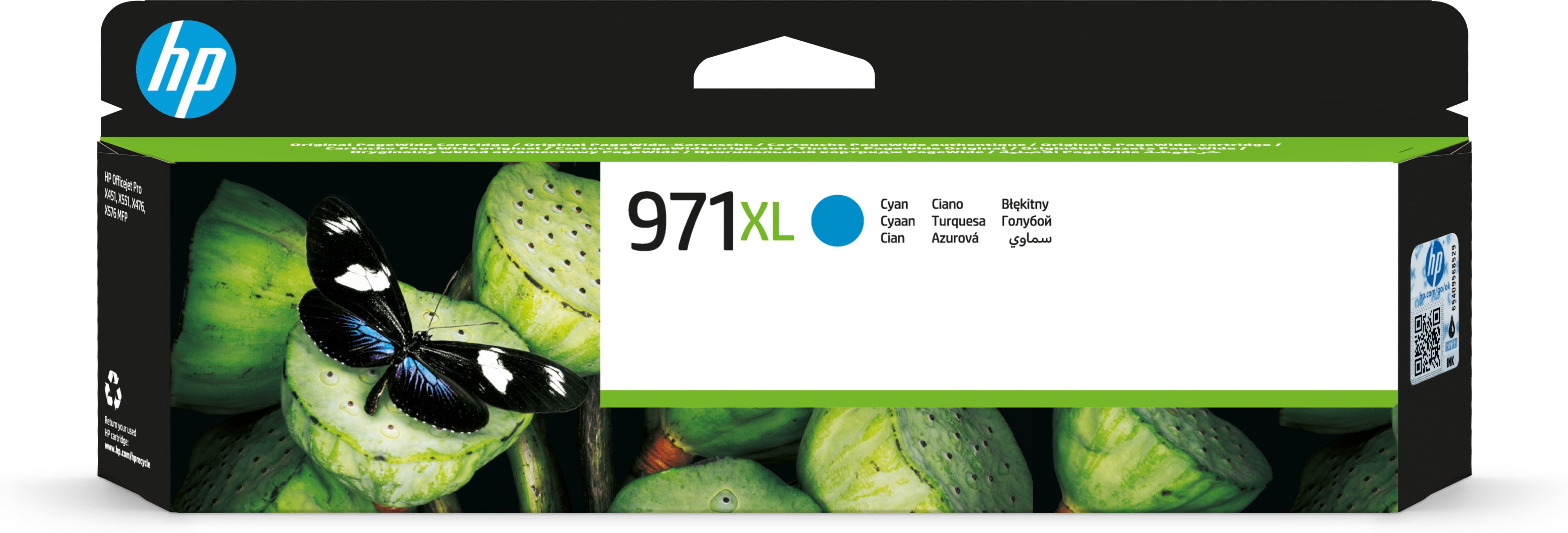 HP 971XL - Hohe Ergiebigkeit - Cyan - original