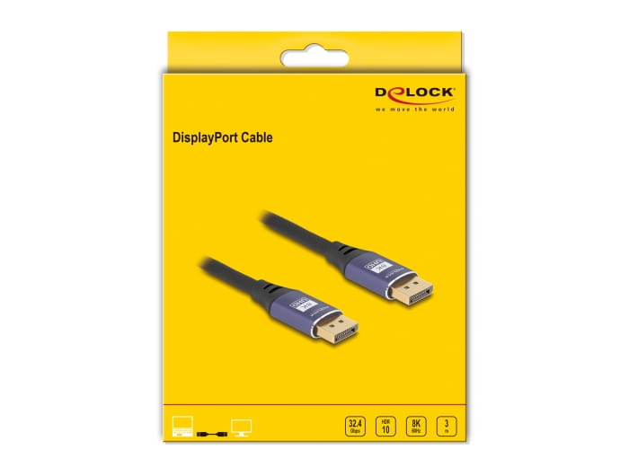 Delock DisplayPort-Kabel - DisplayPort (M)