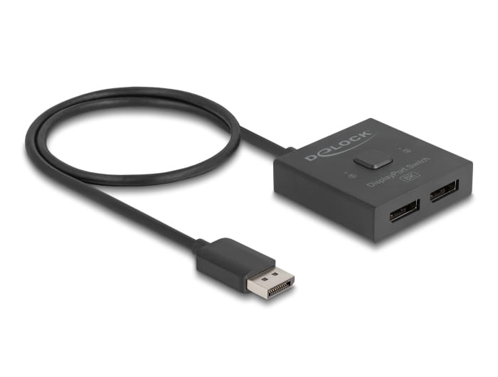 Delock Videoverteiler/-Switch - 8K, bidirektional