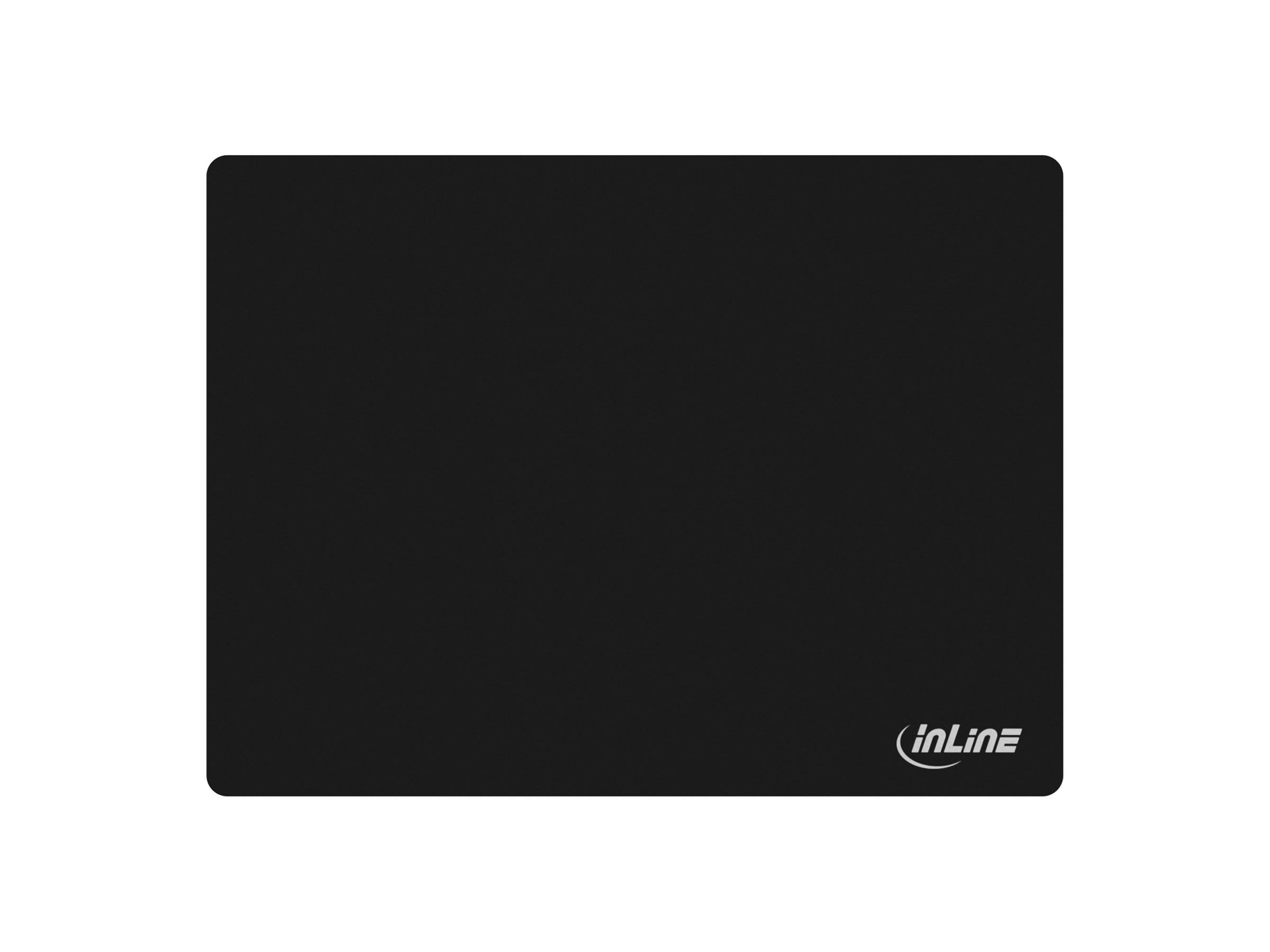 InLine Maus-Pad - Gaming Pad - 350x260x3mm - schwarz