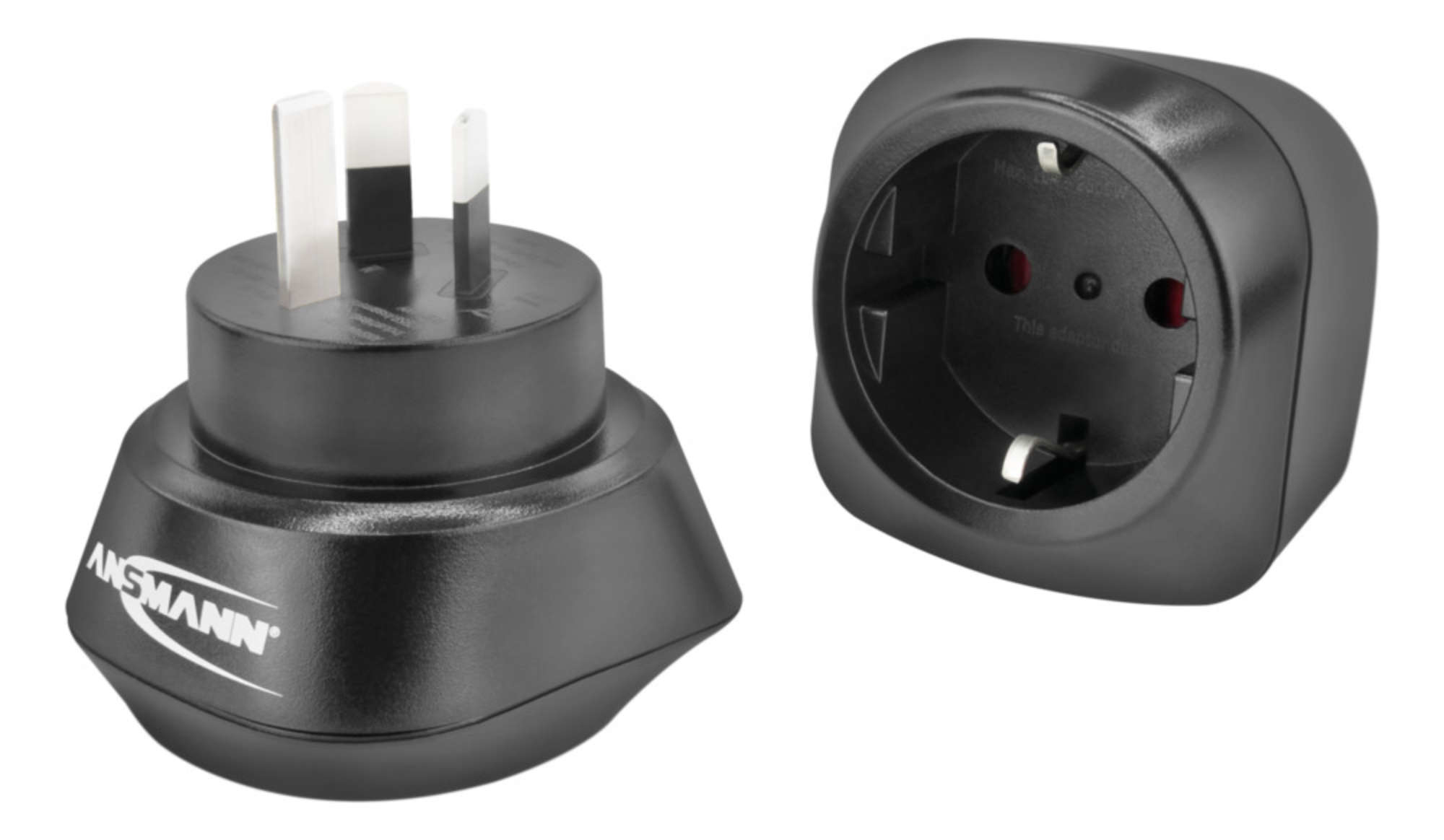 Ansmann 1250-0033, Typ I (AU), Typ C (Euro-Stecker), Gerade, Gerade, 250 V, 10 A