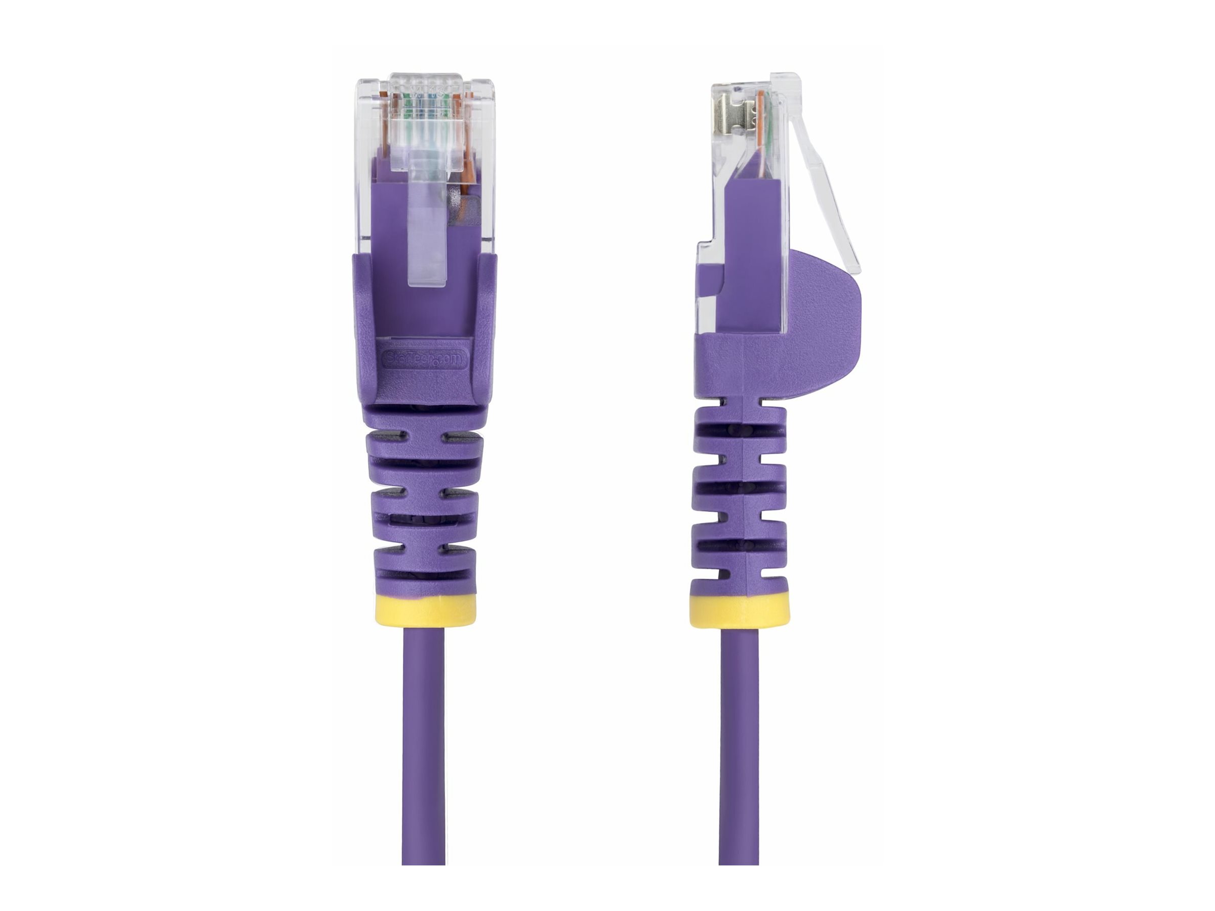 StarTech.com 50cm Purple Slim CAT6 Ethernet Cable, Snagless, 28AWG, LSZH - Patch-Kabel - RJ-45 (M)