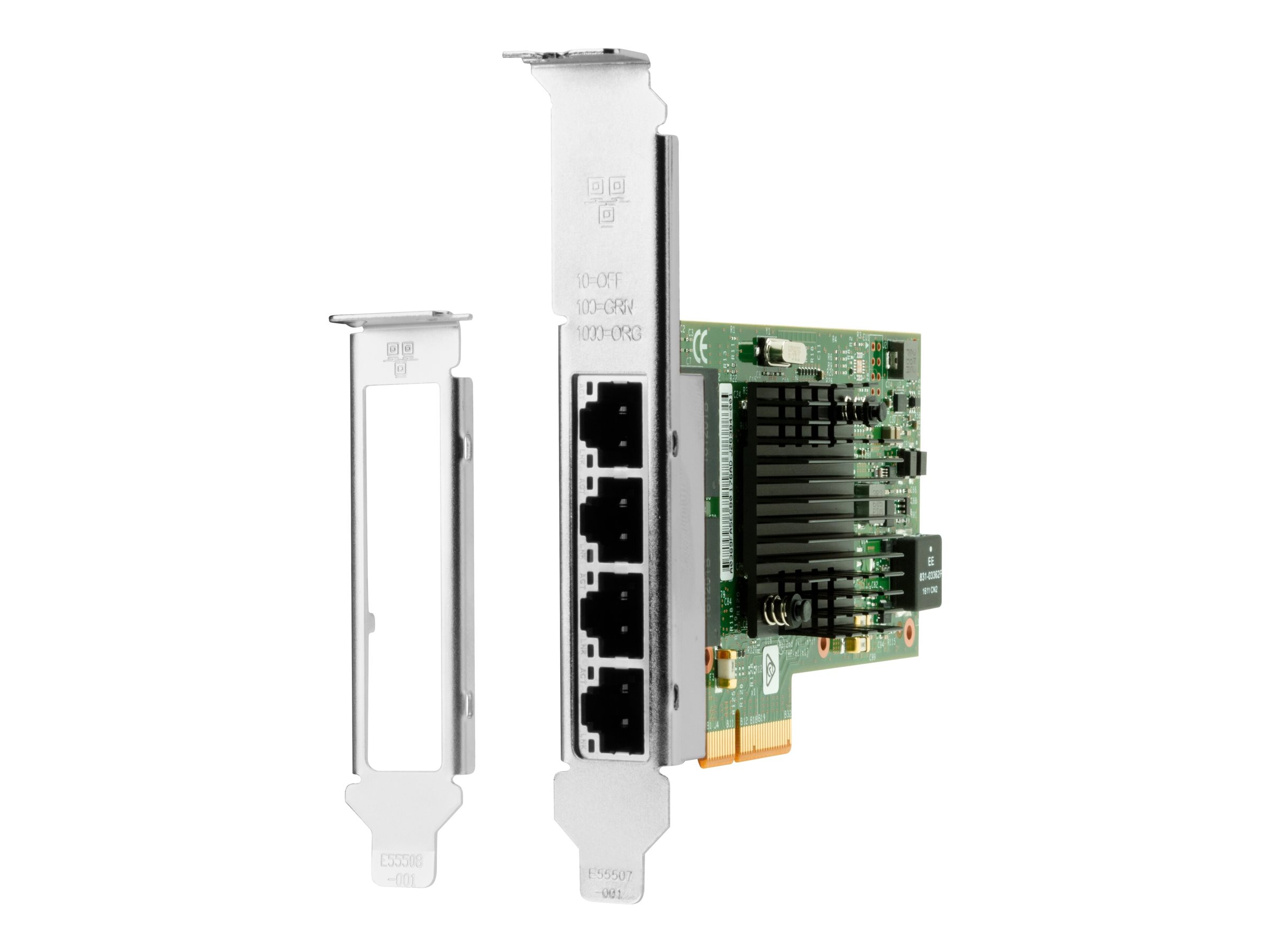 HP Intel I350-T4 - Netzwerkadapter - PCIe 2.1 x4