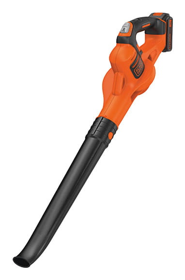 Black & Decker GWC1820PC, Handgehaltenes Gebläse, 209 km/h, Blasen, Schwarz, Orange, 18 V, Lithium
