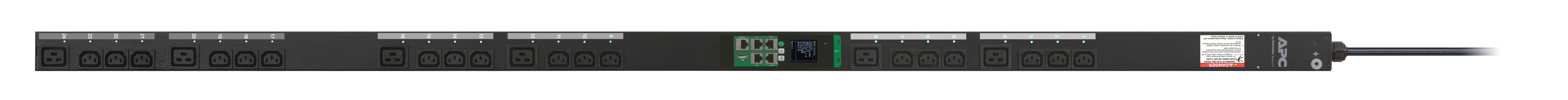 APC EasyPDU EPDU1216SMBO - Stromverteilungseinheit (Rack - einbaufähig)