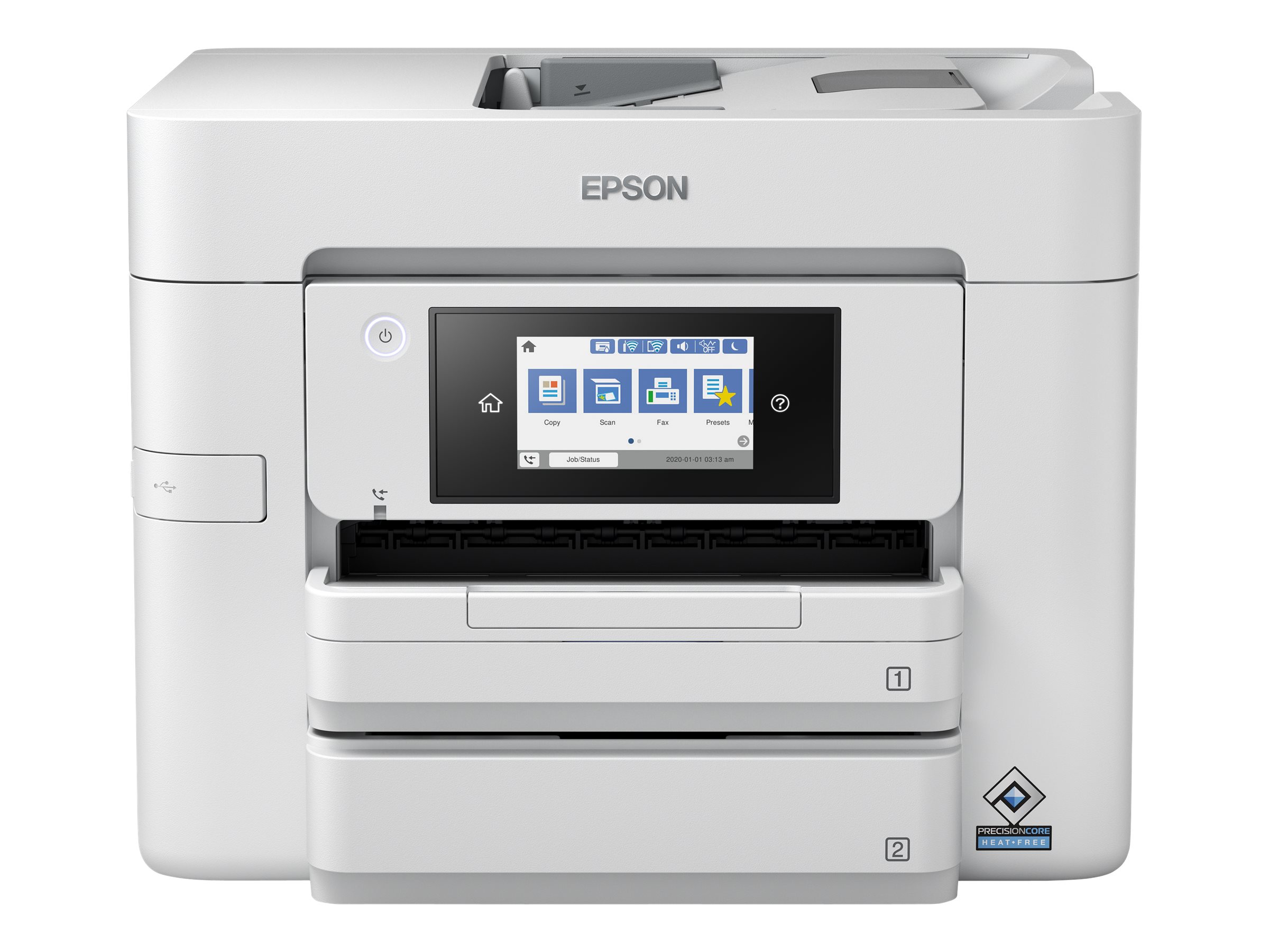 Epson WorkForce Pro WF-C4810DTWF - Multifunktionsdrucker - Farbe - Tintenstrahl - A4/Legal (Medien)