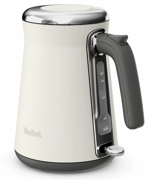 TEFAL Collection KI666AE0, 1,7 l, 2400 W, Elfenbein, Edelstahl, Wasserstandsanzeige, Drahtlos