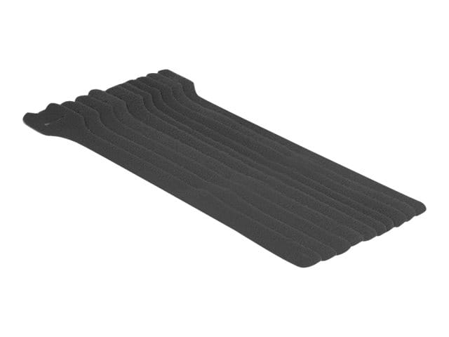 Delock Kabelbinder - 24 cm - Schwarz (Packung