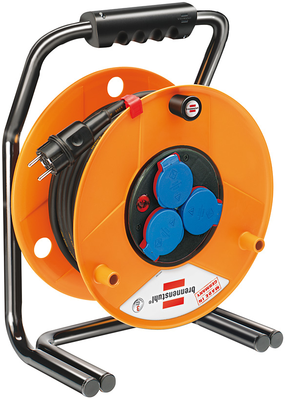 Brennenstuhl Brobusta IP44 cable reel for site