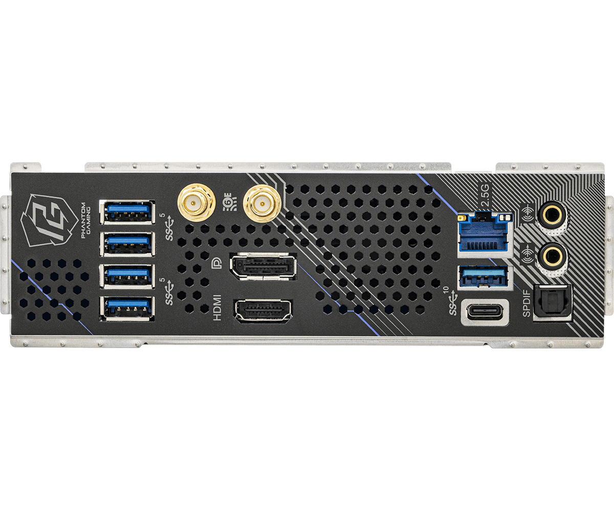 ASRock Phantom Gaming B760I LIGHTNING WIFI - Motherboard - Mini-ITX - LGA1700-Sockel - B760 Chipsatz - USB 3.2 Gen 1, USB 3.2 Gen 2, USB-C 3.2 Gen 1, USB-C 3.2 Gen2 - Wi-Fi 6E, Bluetooth - Onboard-Grafik (CPU erforderlich)
