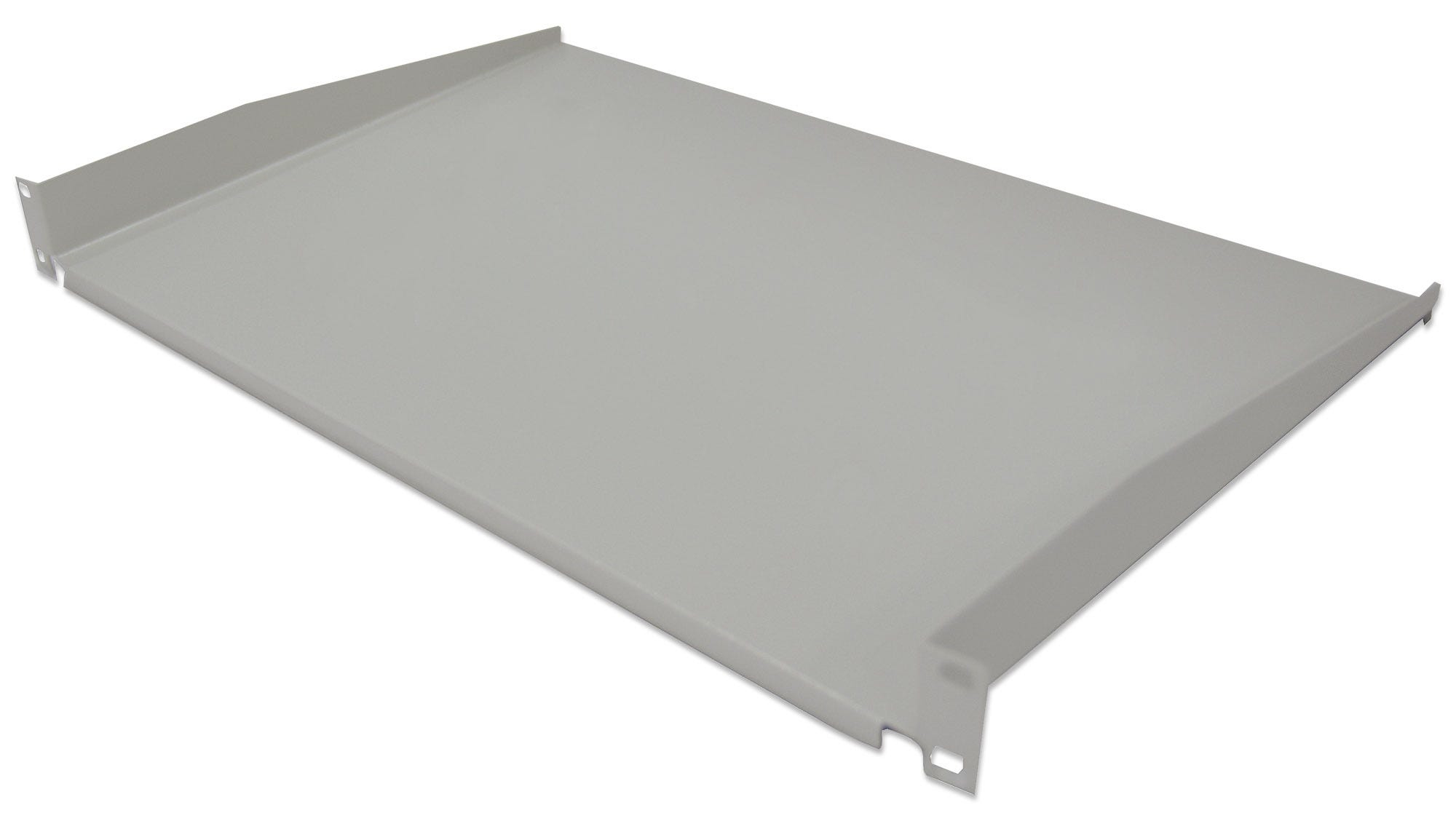 Intellinet 19" Cantilever Shelf, 1U, Shelf 300mm, Non-Vented, Max 25kg, Grey, Three Year Warranty - Rack - Regal - Grau, RAL 7035 - 1U - 48.3 cm (19")